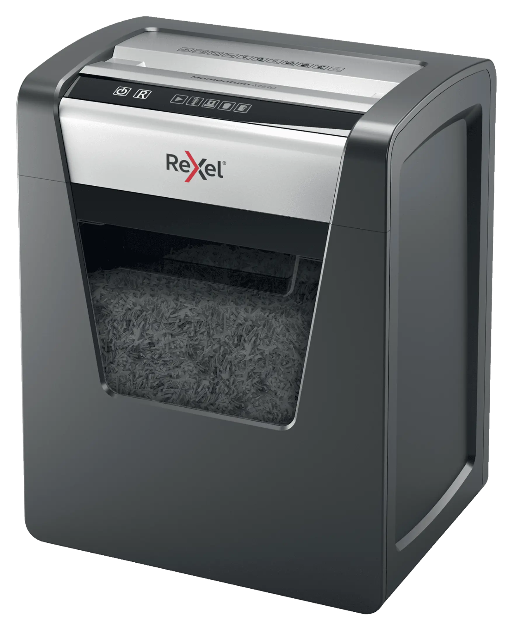 Rexel Momentum M510 Up to 10 Sheets P-5 23L Micro Cut Home & Small Office Paper Shredder