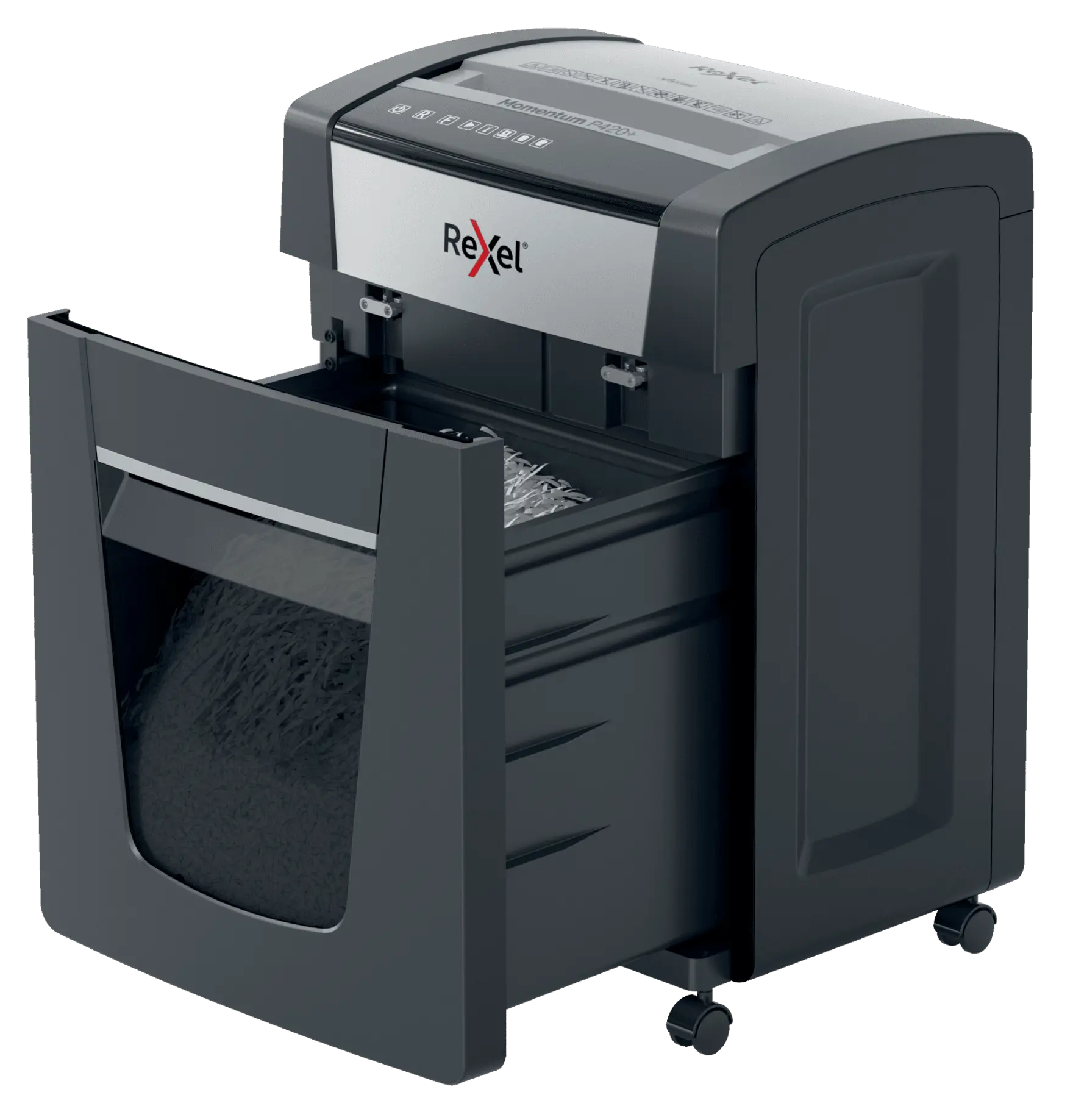 Rexel Momentum P420+ Up to 20 Sheets P-4 30L Cross Cut Home & Small Office Shredder