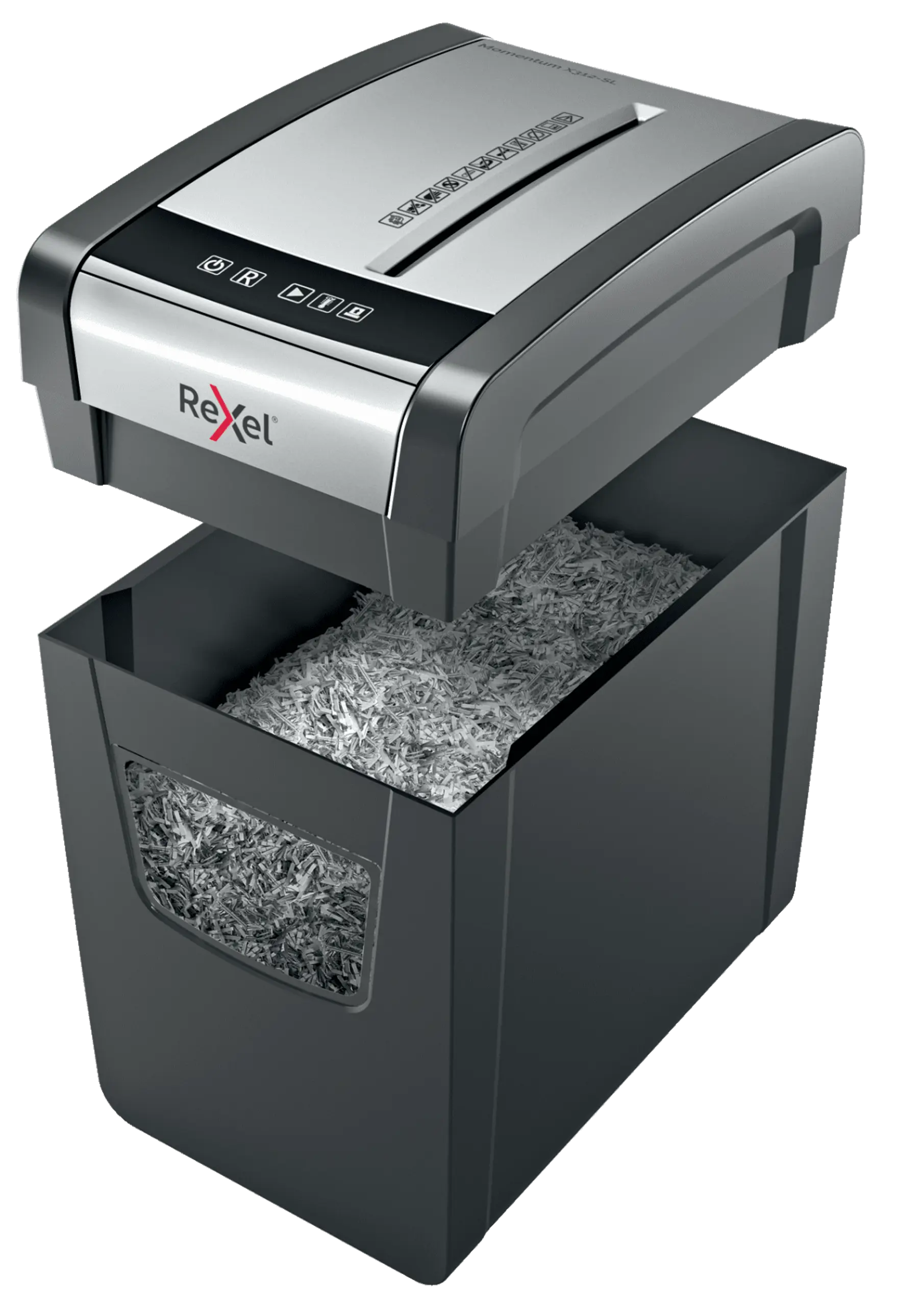 Rexel Momentum X312-SL Up to 12 Sheets P-3 23L Cross Cut Home & Small Office Shredder
