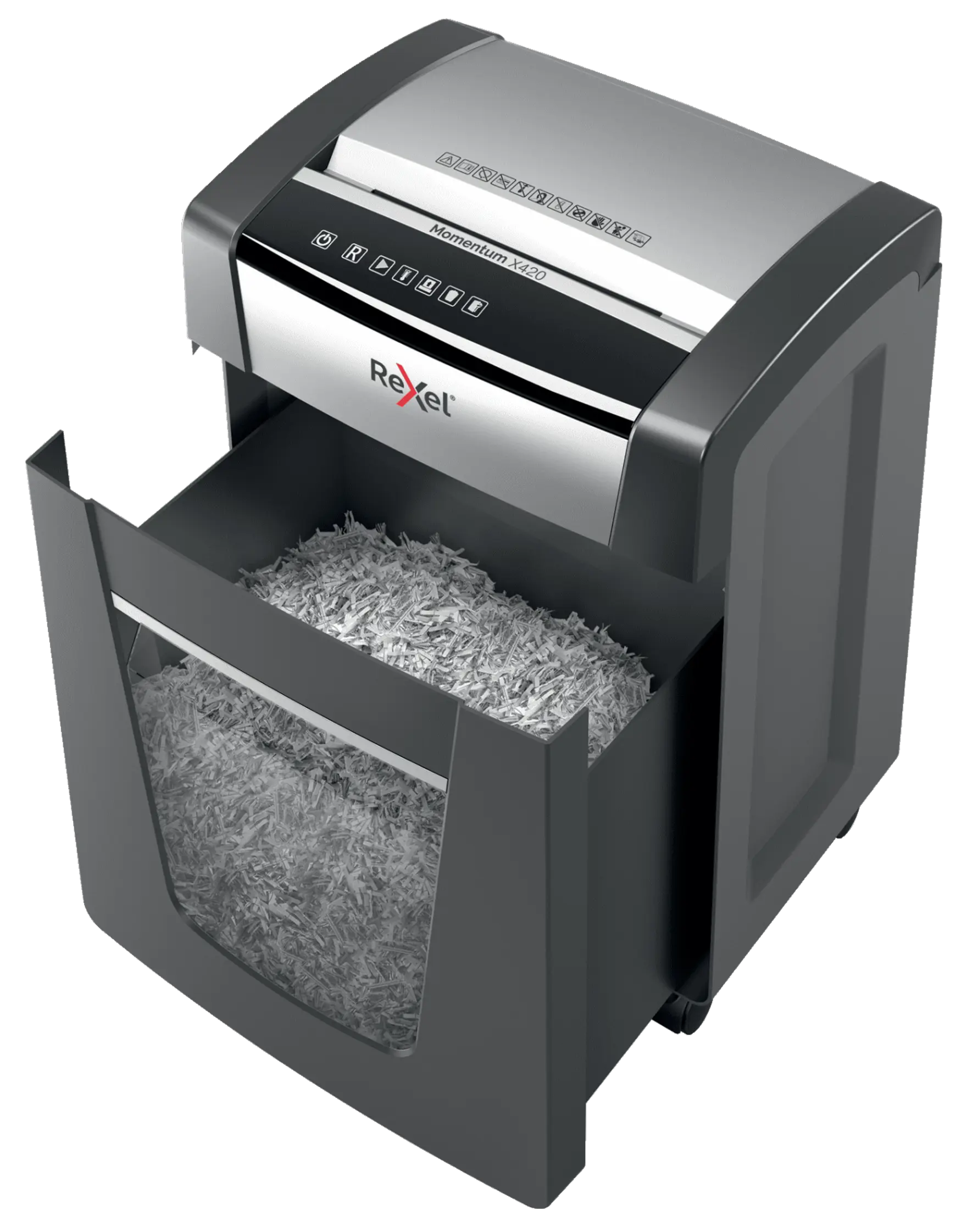 Rexel Momentum X420 Up to 20 Sheets P-4 30L Cross Cut Home & Small Office Shredder
