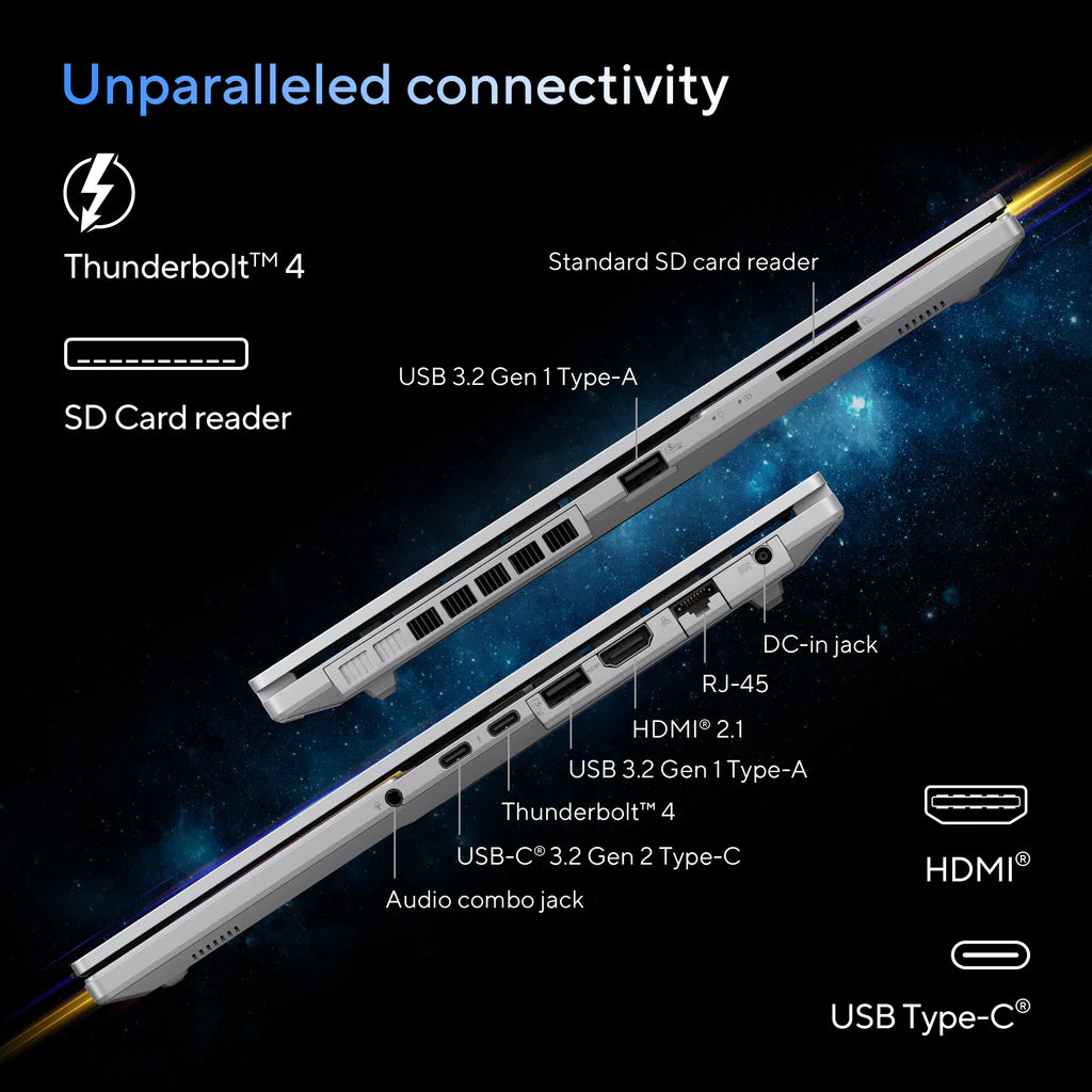 ASUS Vivobook Pro OLED Laptop 15 N6506MU-MA011W  Ultra 9 RTX 4050