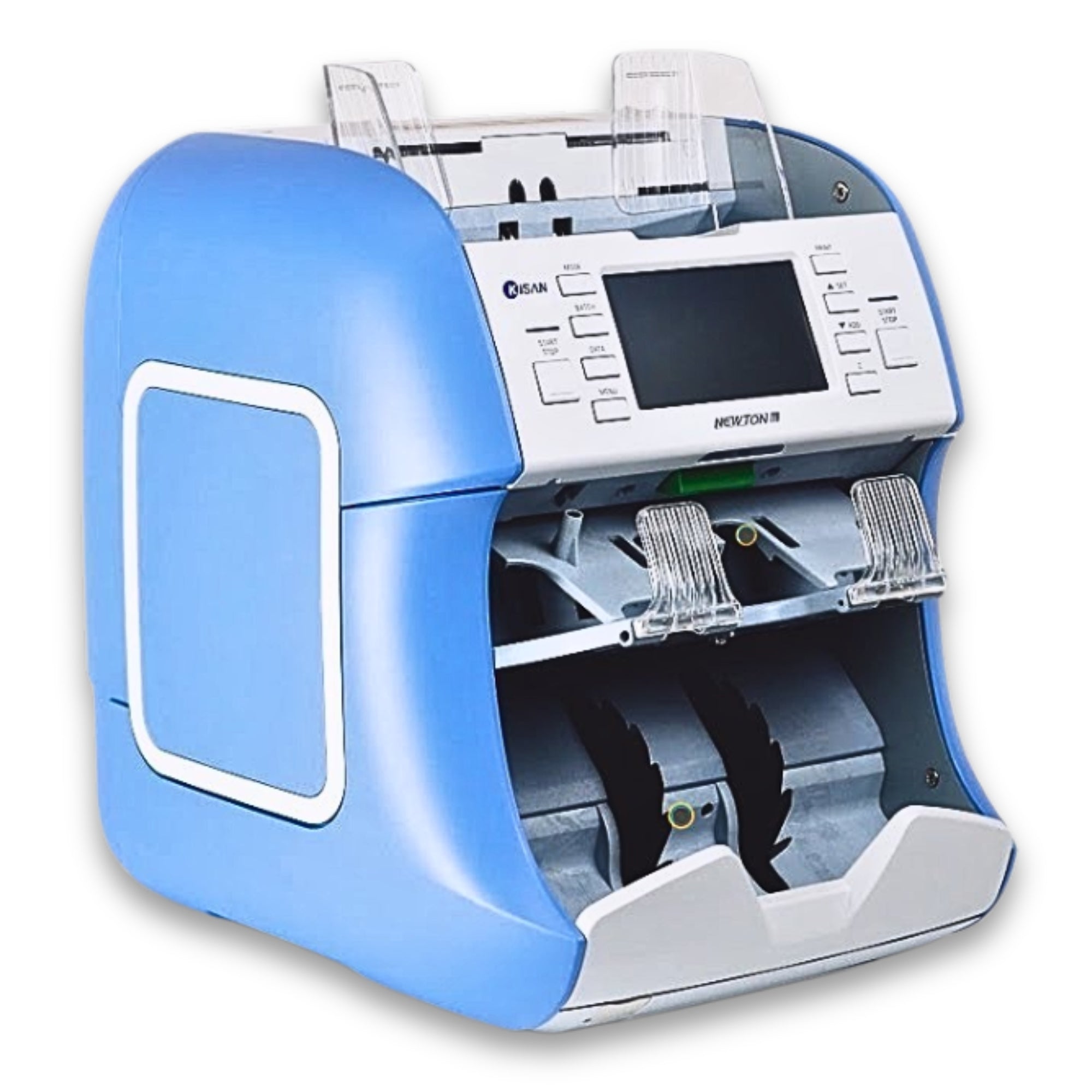 KISAN Newton 3 Premium 1+1 Pocket Multi-Currency With Fitness Detection Money Counting Machine