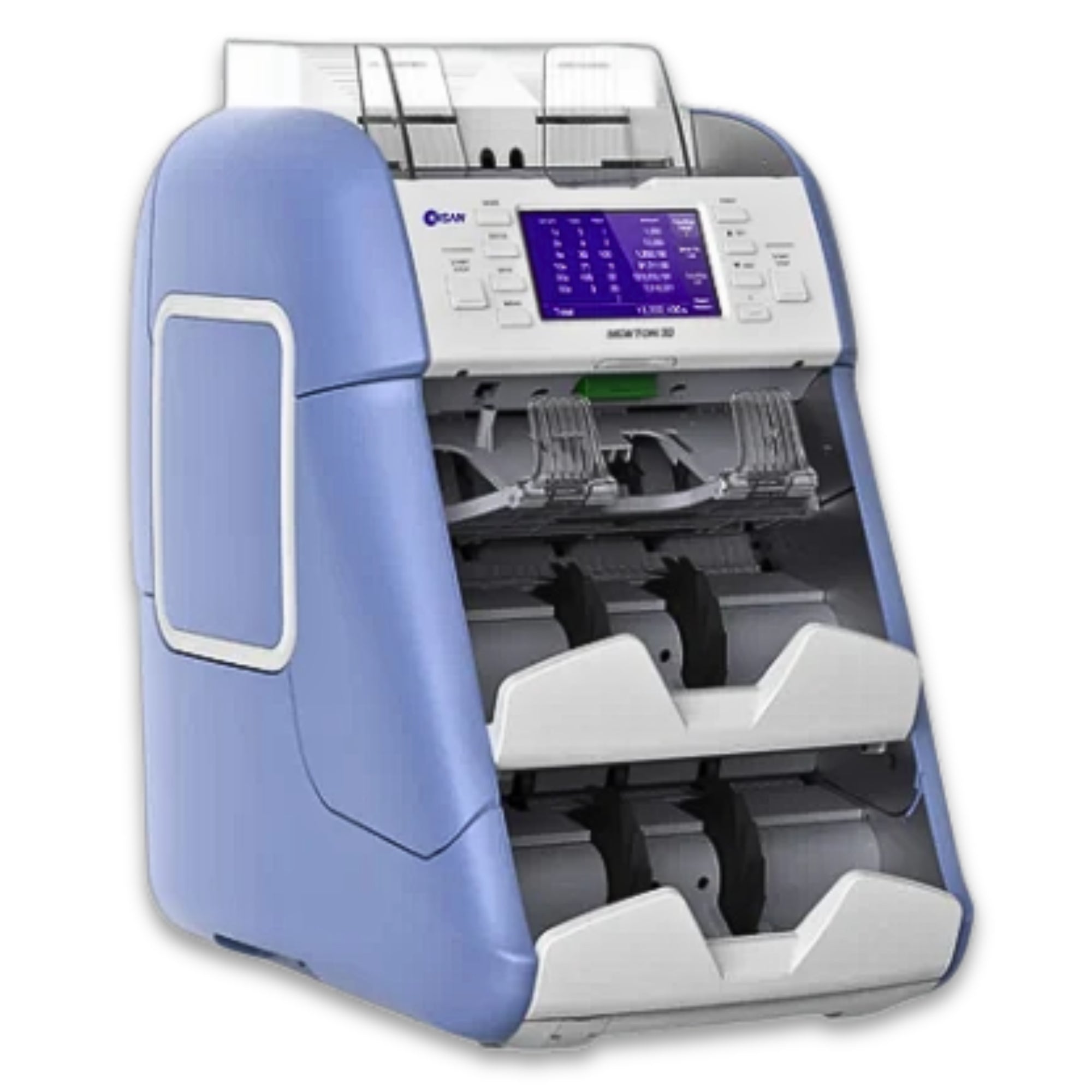 KISAN Newton 30 Premium 2+1 Pocket Banknote Sorter With Fitness Detection Multi-Currency Banknote Counting Machine