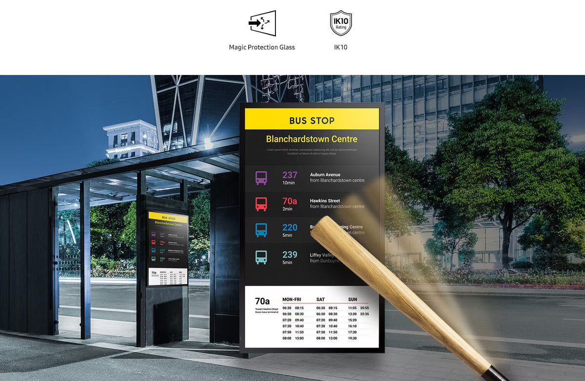 Samsung OH75A 75-Inch 4K UHD Outdoor Digital Signage Display
