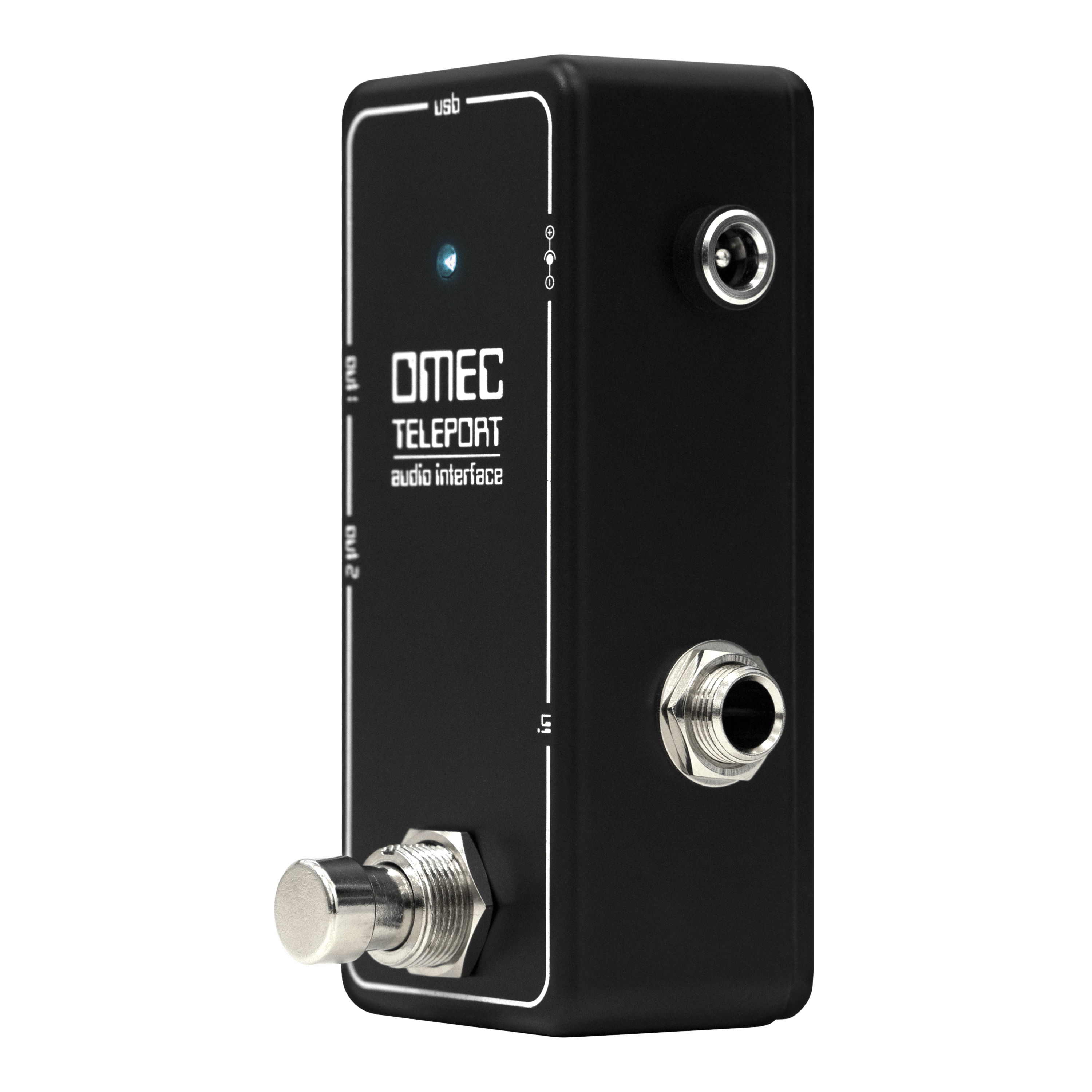 Orange OMEC Teleport 16-Bit USB Guitar Audio Interface Pedal For iOS, Android, Mac & PC