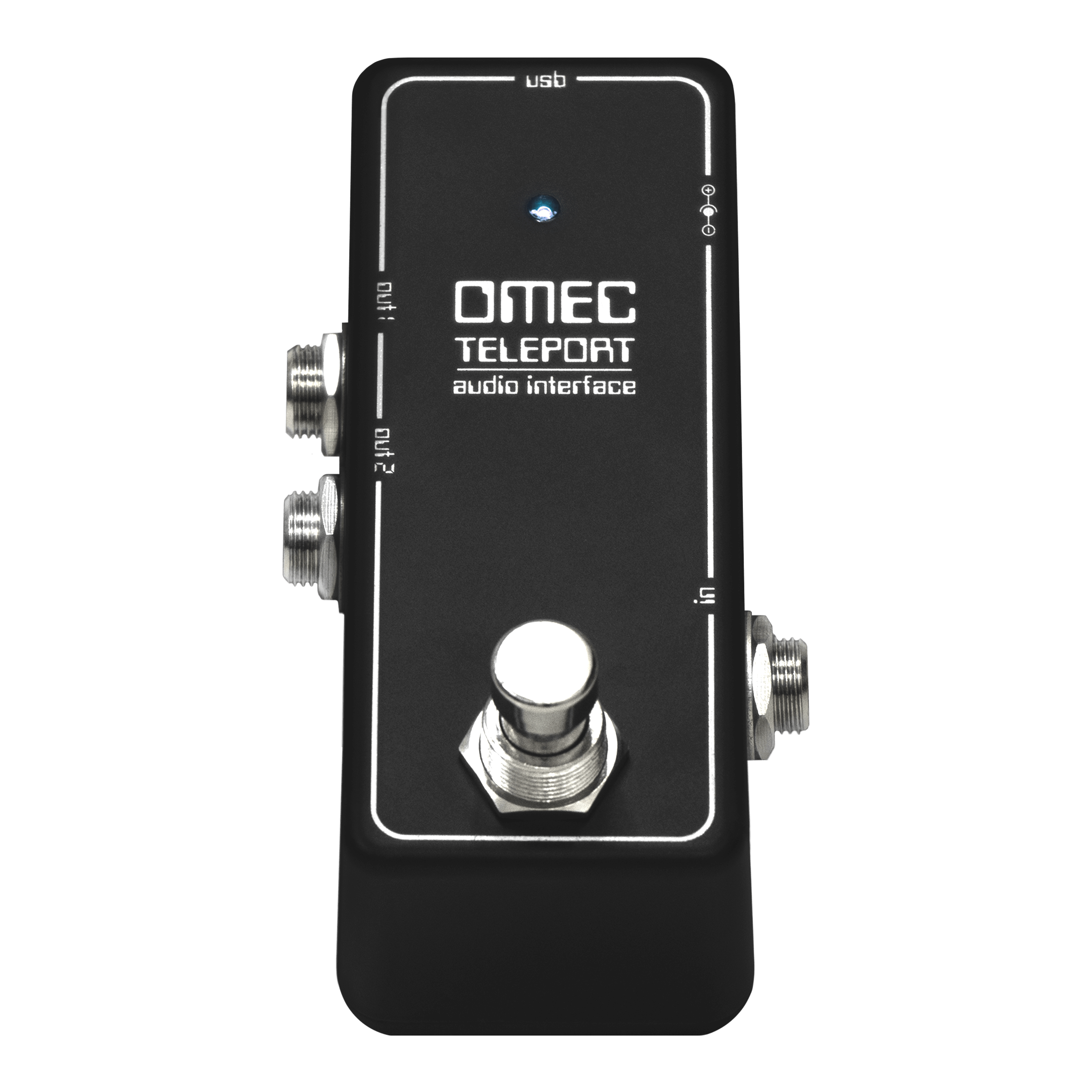 Orange OMEC Teleport 16-Bit USB Guitar Audio Interface Pedal For iOS, Android, Mac & PC