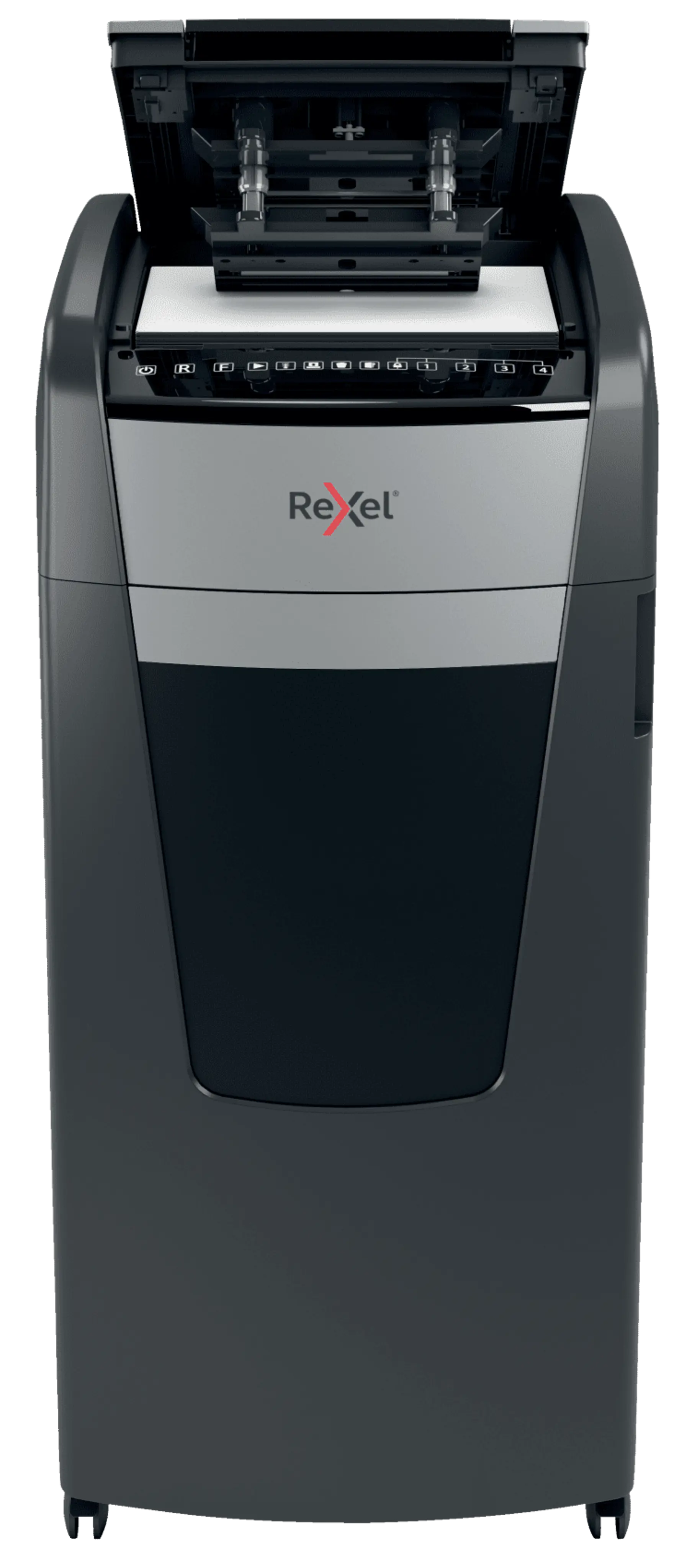 Rexel Optimum AutoFeed+ 600M Up to 600 Sheets P-5 110L Micro Cut Office Shredder
