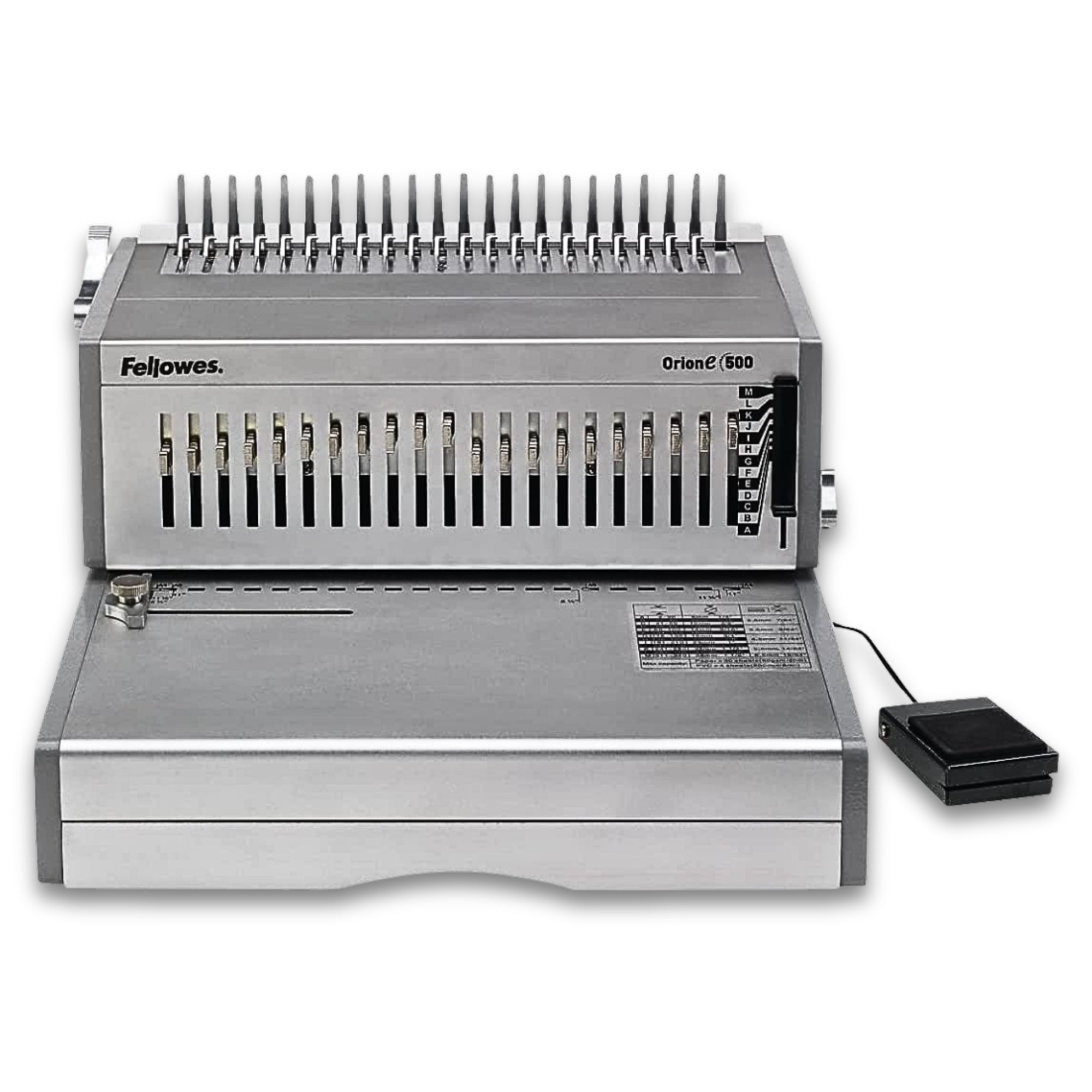 Fellowes Orion-E 500 30 Sheets Punch & 500 Sheets Binding Capacity Electric Comb Binding Machine