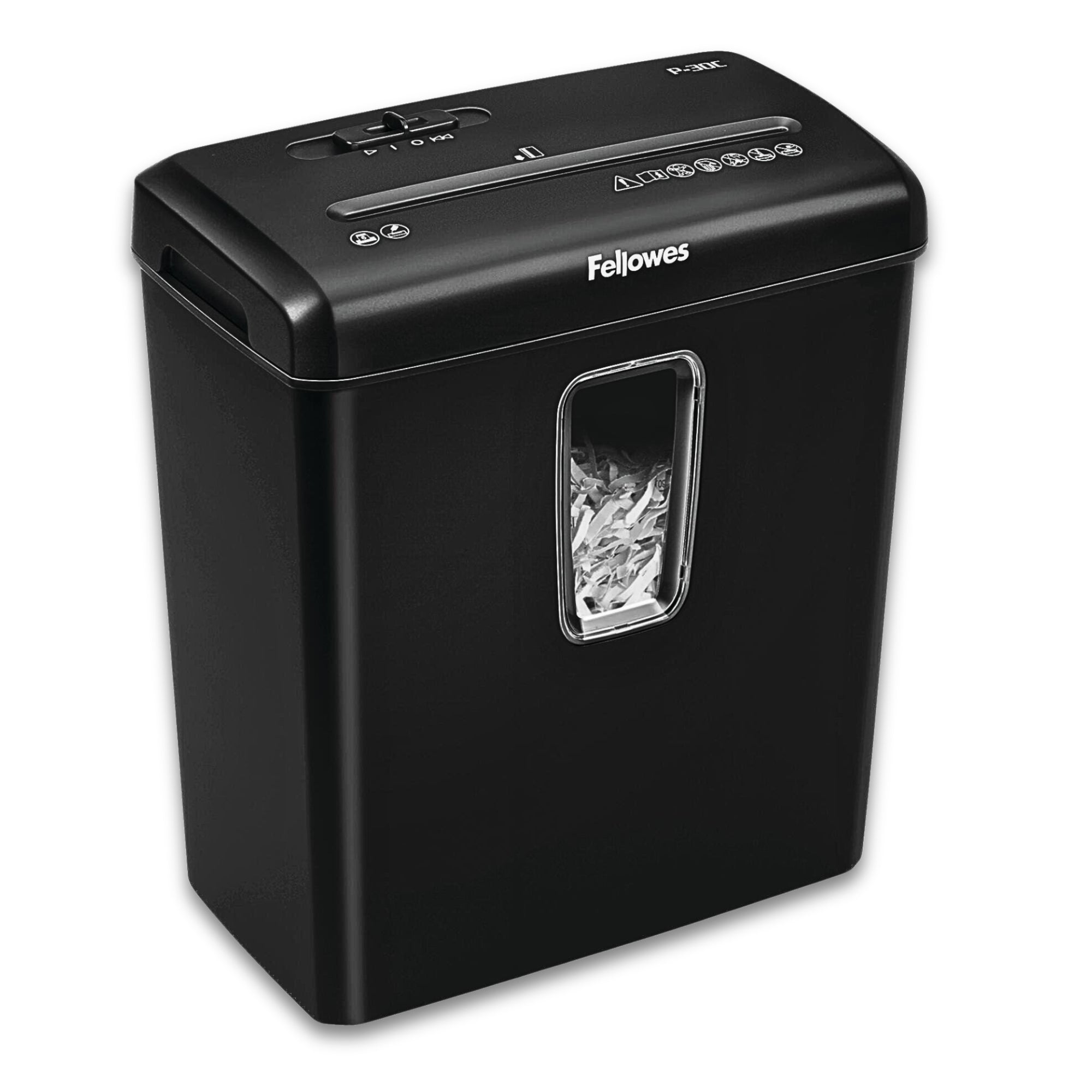 Fellowes Powershred P-30C 6 Sheets P-4 Cross Cut Shredder