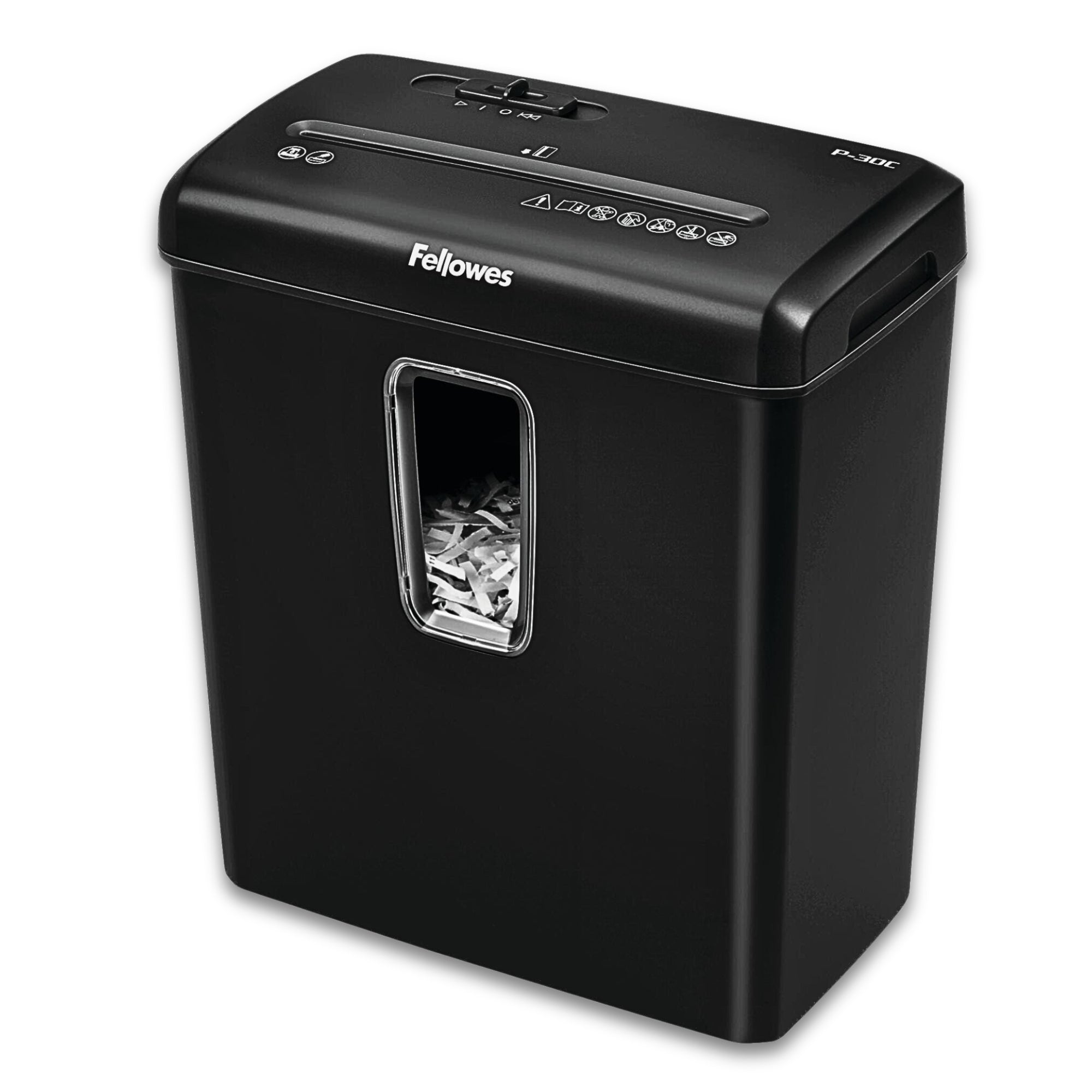 Fellowes Powershred P-30C 6 Sheets P-4 Cross Cut Shredder