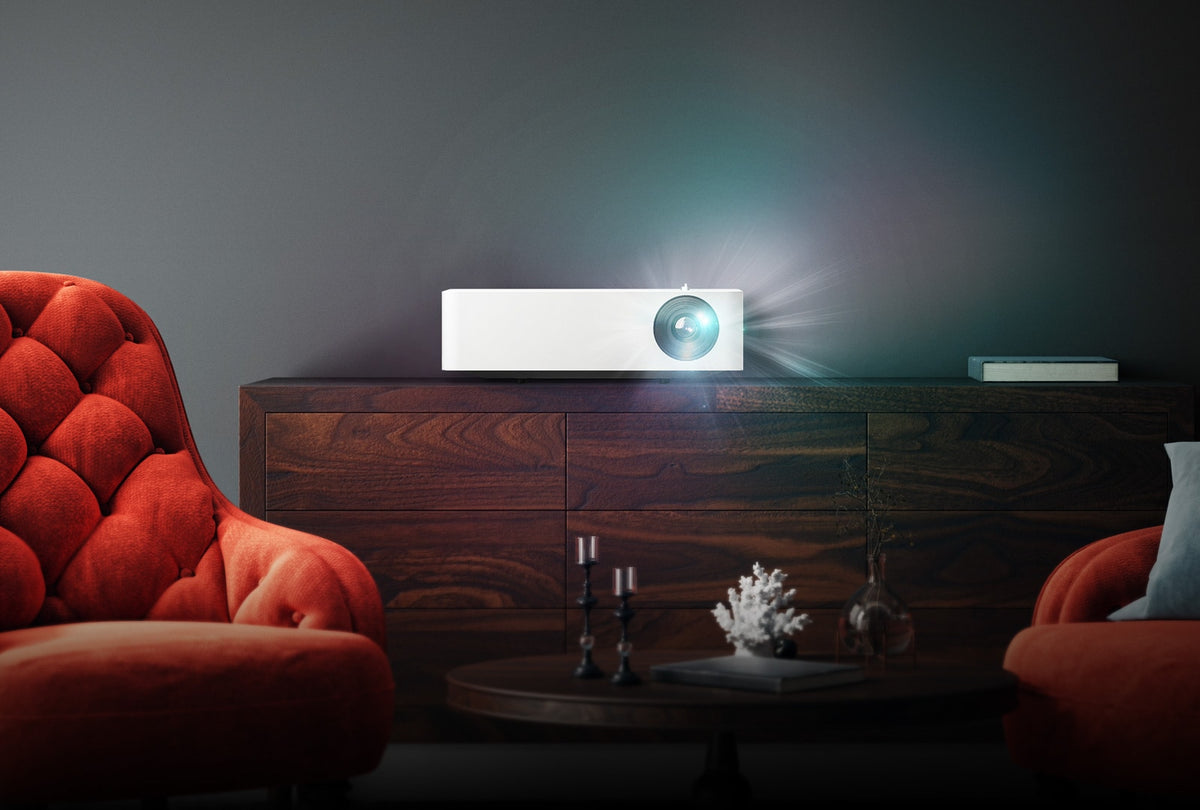 LG CineBeam PF610P Full HD 1,000 ANSI Lumens LED Smart Portable Home Theater Projector
