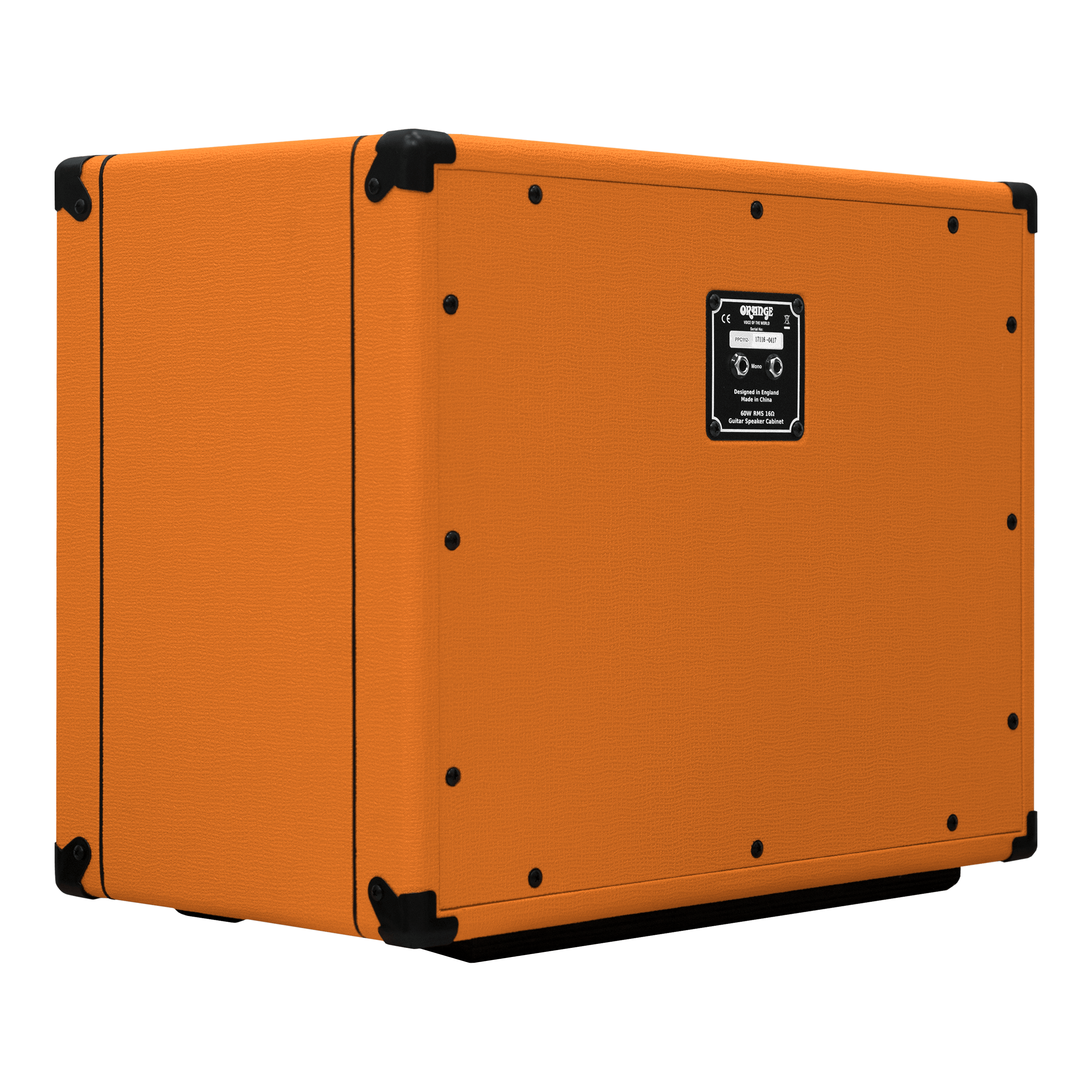 Orange PPC112 1x12 Closed-Back With Celestion Vintage 30 Speaker – 60W 16 Ohm Guitar Speaker Cabinet