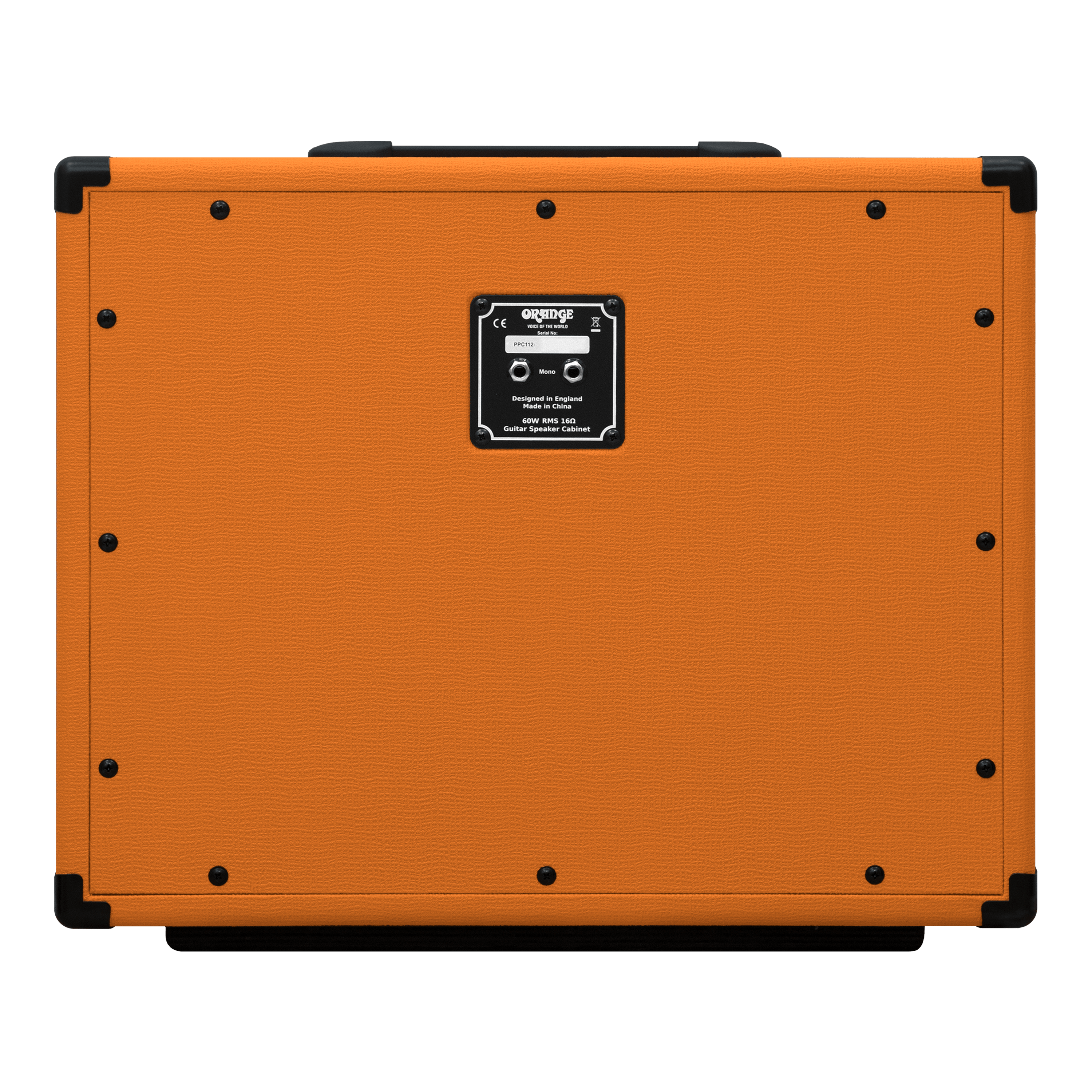 Orange PPC112 1x12 Closed-Back With Celestion Vintage 30 Speaker – 60W 16 Ohm Guitar Speaker Cabinet