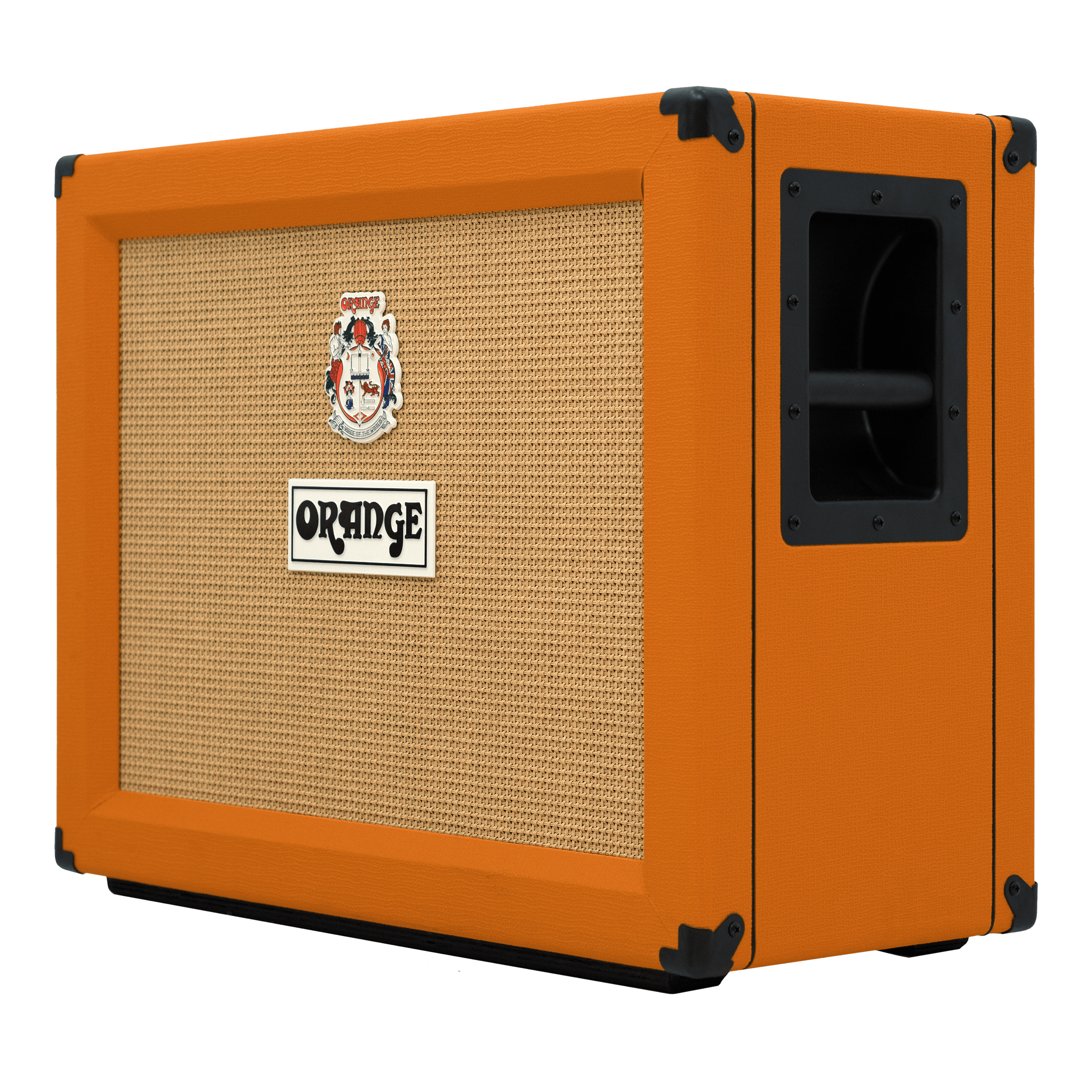 Orange PPC212OB Open-Back 2x12 With Dual Celestion Vintage 30 Speakers | 120W 16 Ohm Guitar Speaker Cabinet