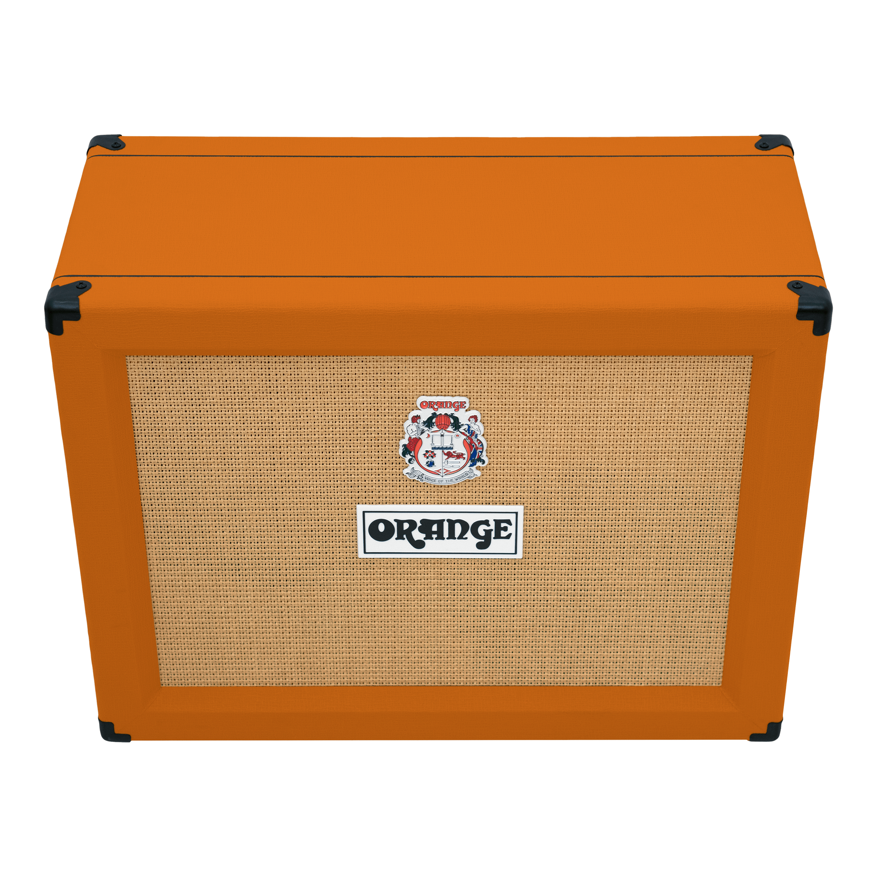 Orange PPC212OB Open-Back 2x12 With Dual Celestion Vintage 30 Speakers | 120W 16 Ohm Guitar Speaker Cabinet