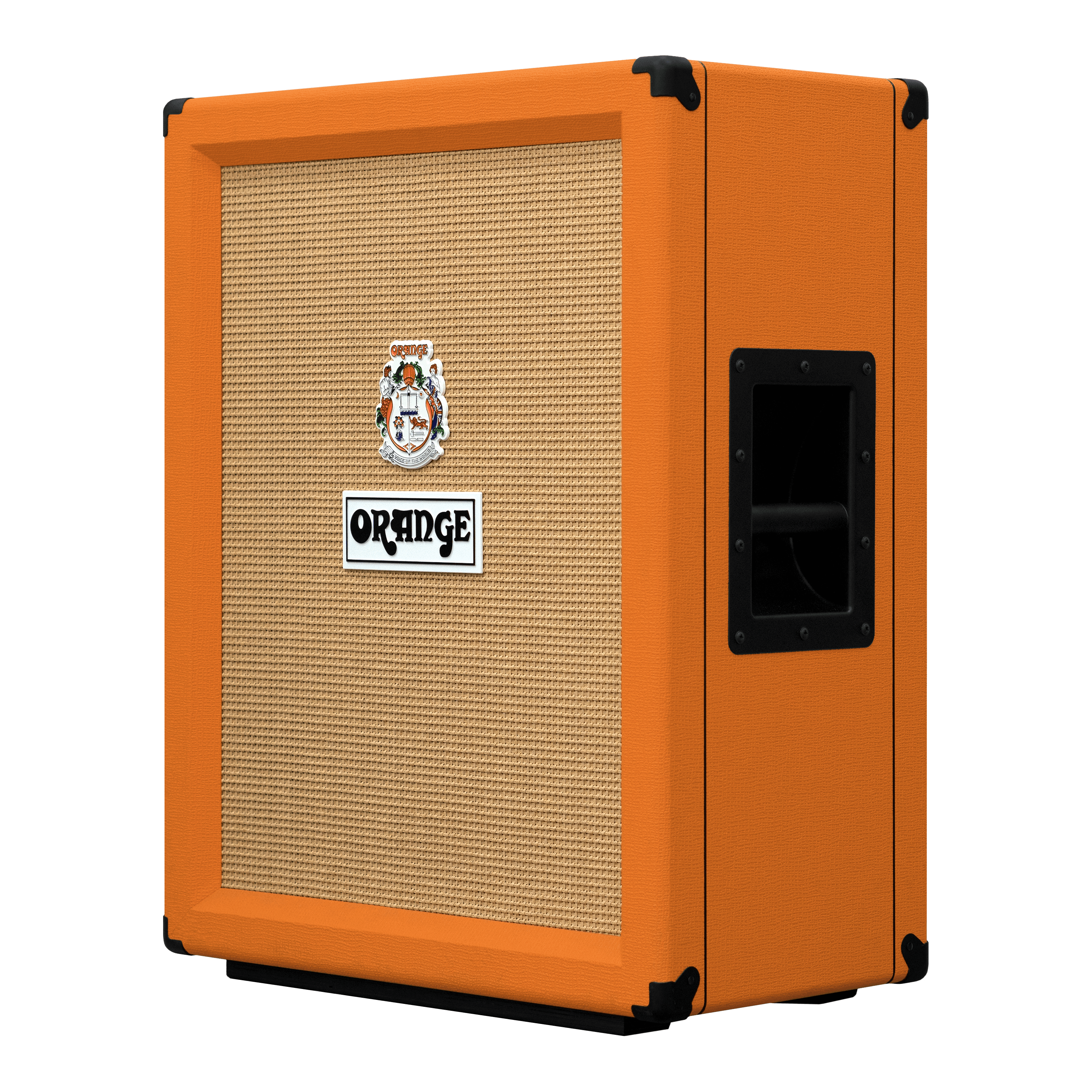 Orange PPC212V Vertical Open-Back 2x12 With Celestion Neo Creamback Speakers | 120W 16 Ohm Guitar Speaker Cabinet