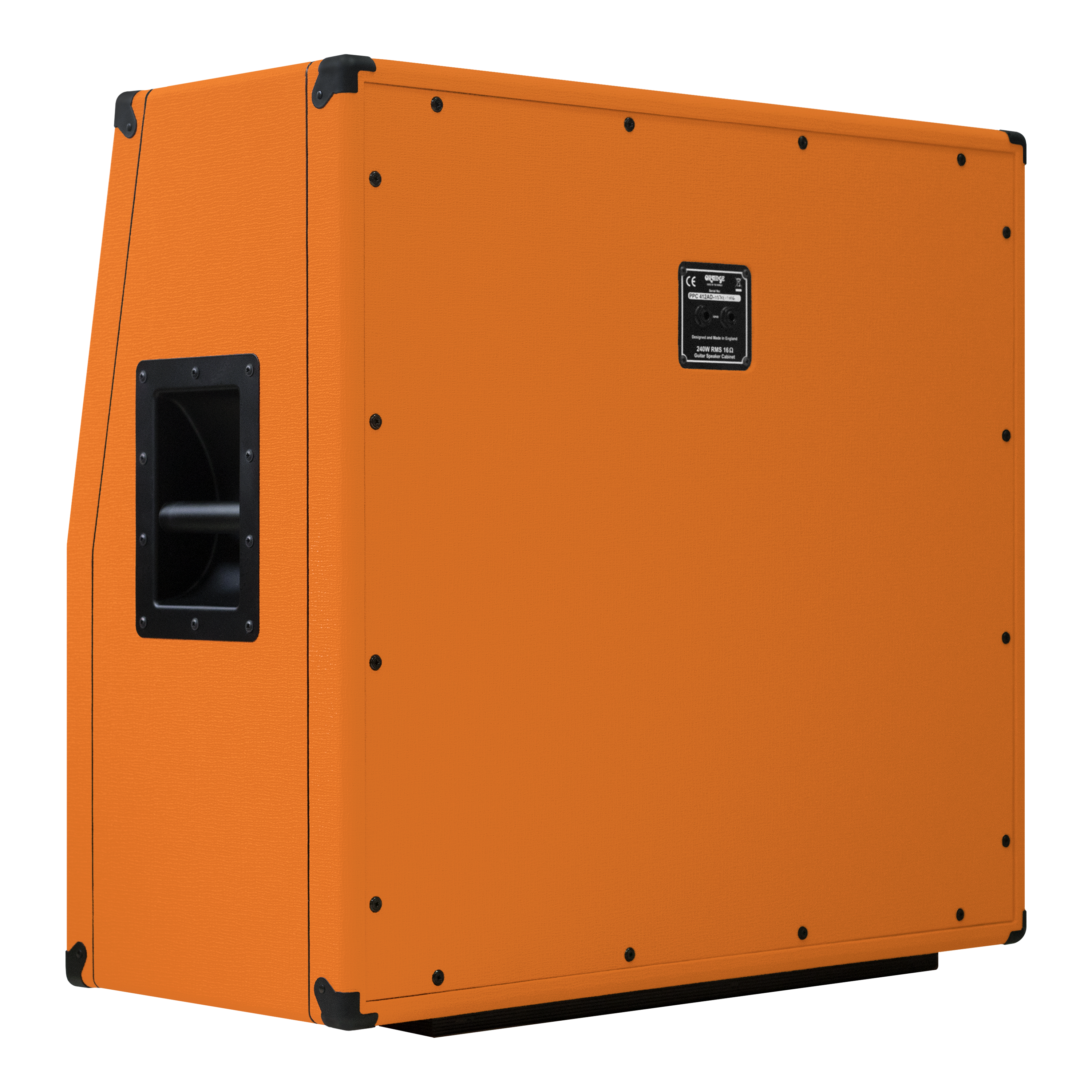 Orange PPC412AD Angled 4x12 With Celestion Vintage 30 Speakers | 240W 16 Ohm Guitar Speaker Cabinet