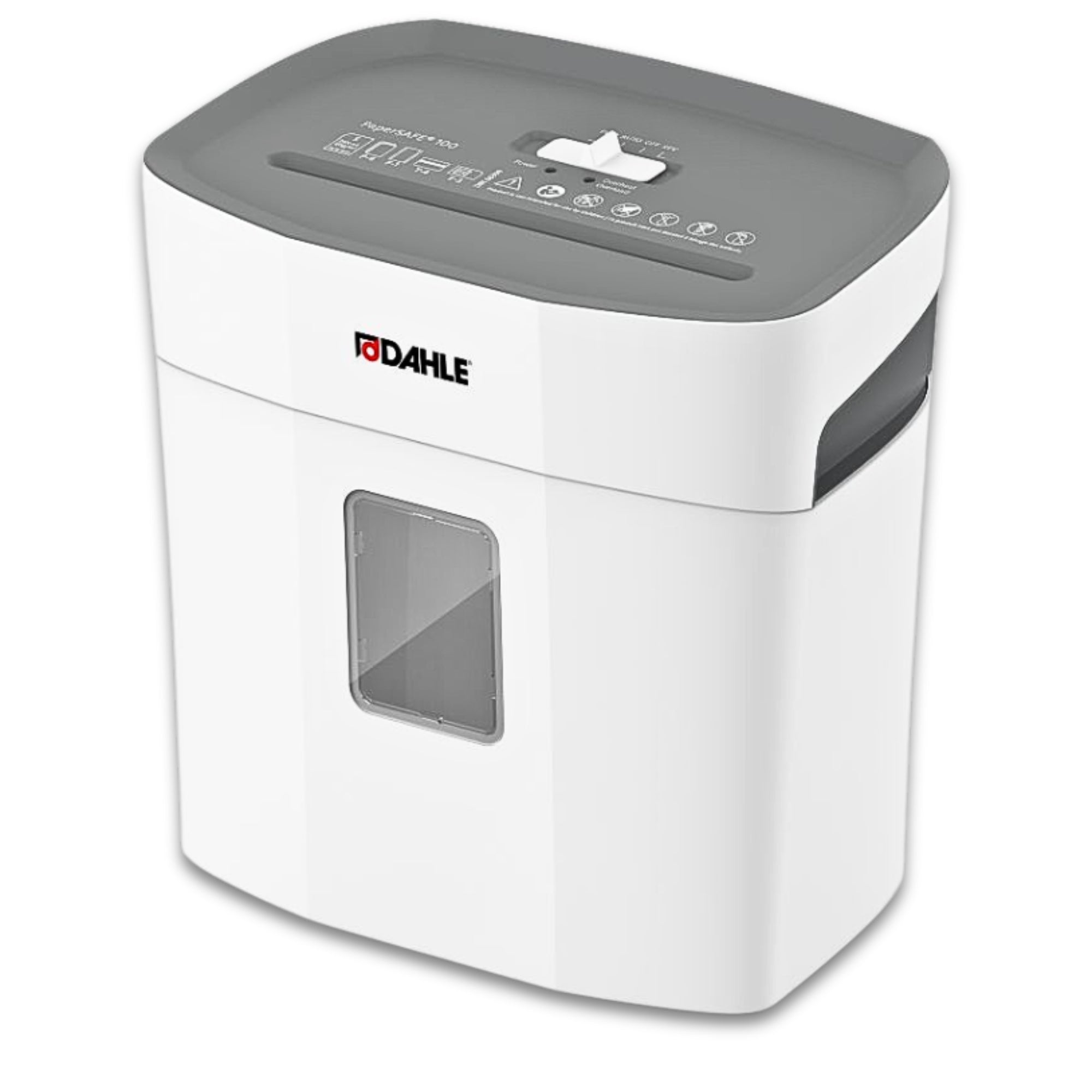 Dahle PS100 Up to 5 Sheets P-4 12L Cross Cut Home & Small Office Shredder