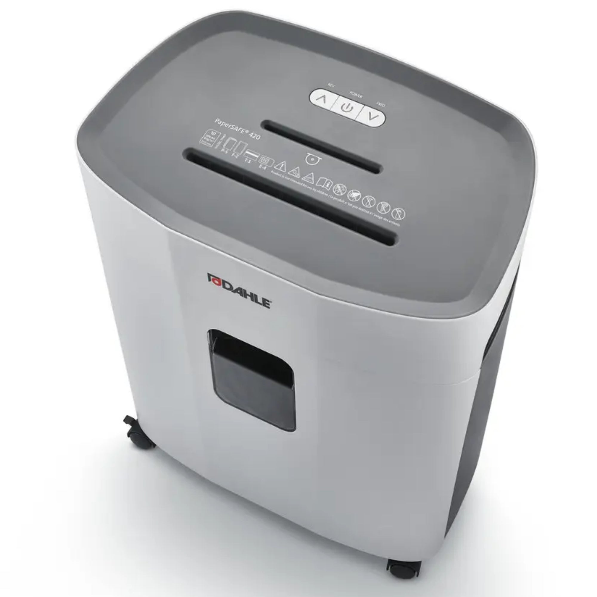 Dahle PS420 Up to 10 Sheets P-5 25L Micro Cut Home & Small Office Shredder