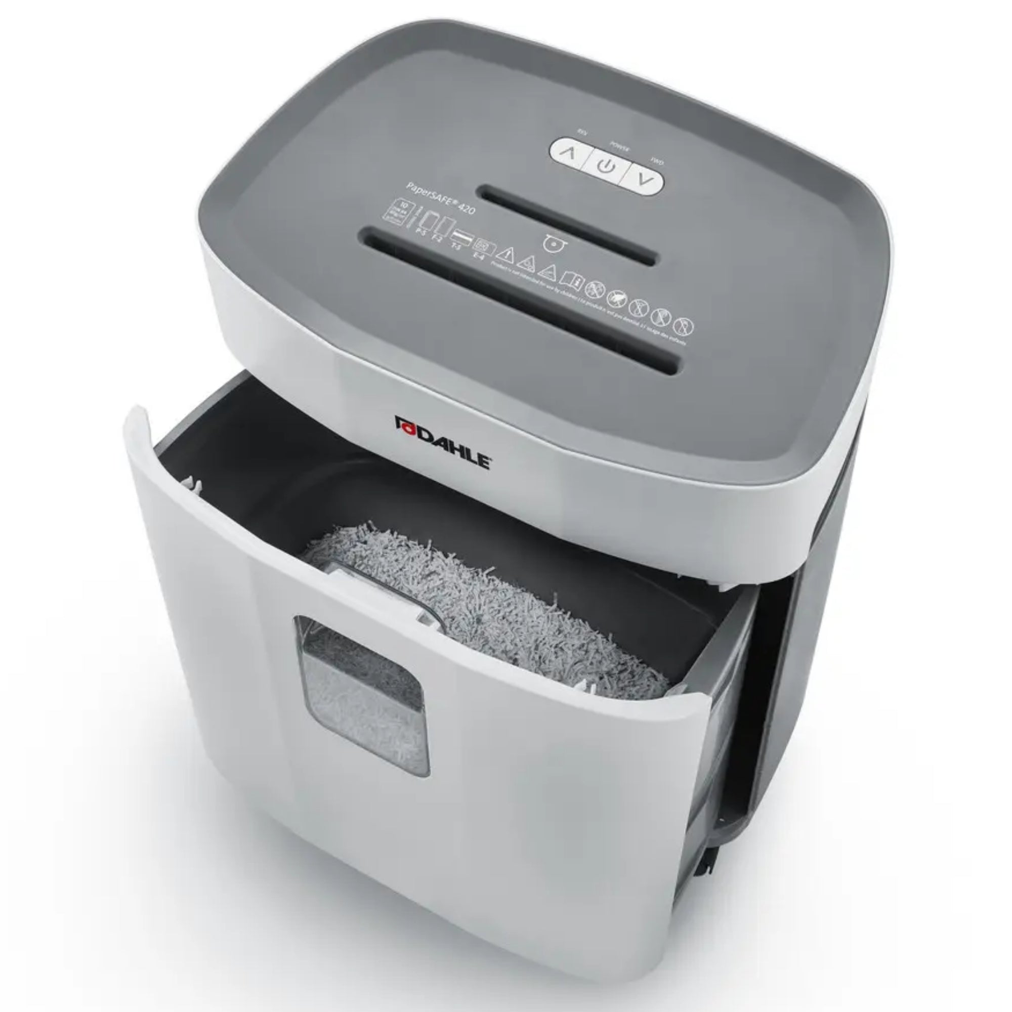 Dahle PS420 Up to 10 Sheets P-5 25L Micro Cut Home & Small Office Shredder