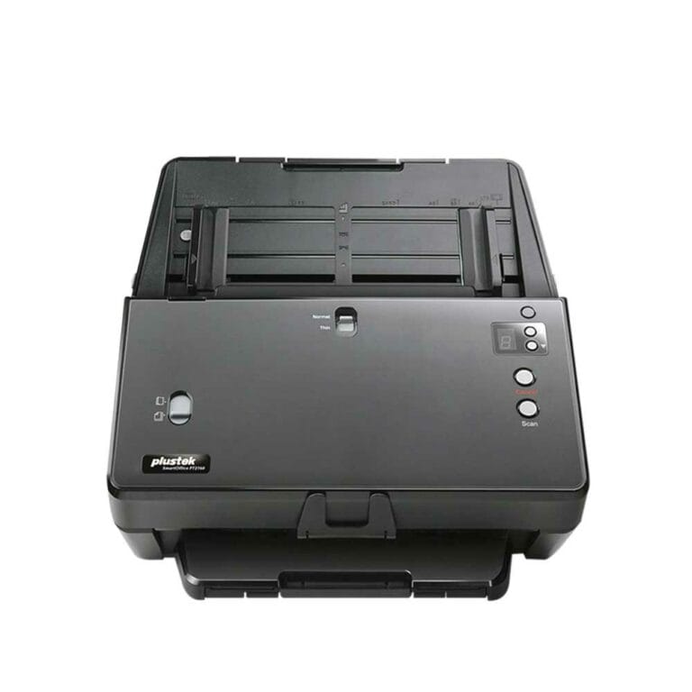 Plustek PT2160 Document Scanner – 60ppm/120ipm, Reversible Friction Roller, 100-Sheet ADF, Ultrasonic Multi-Feed Detection, USB 3.0 for Office and Banking Use