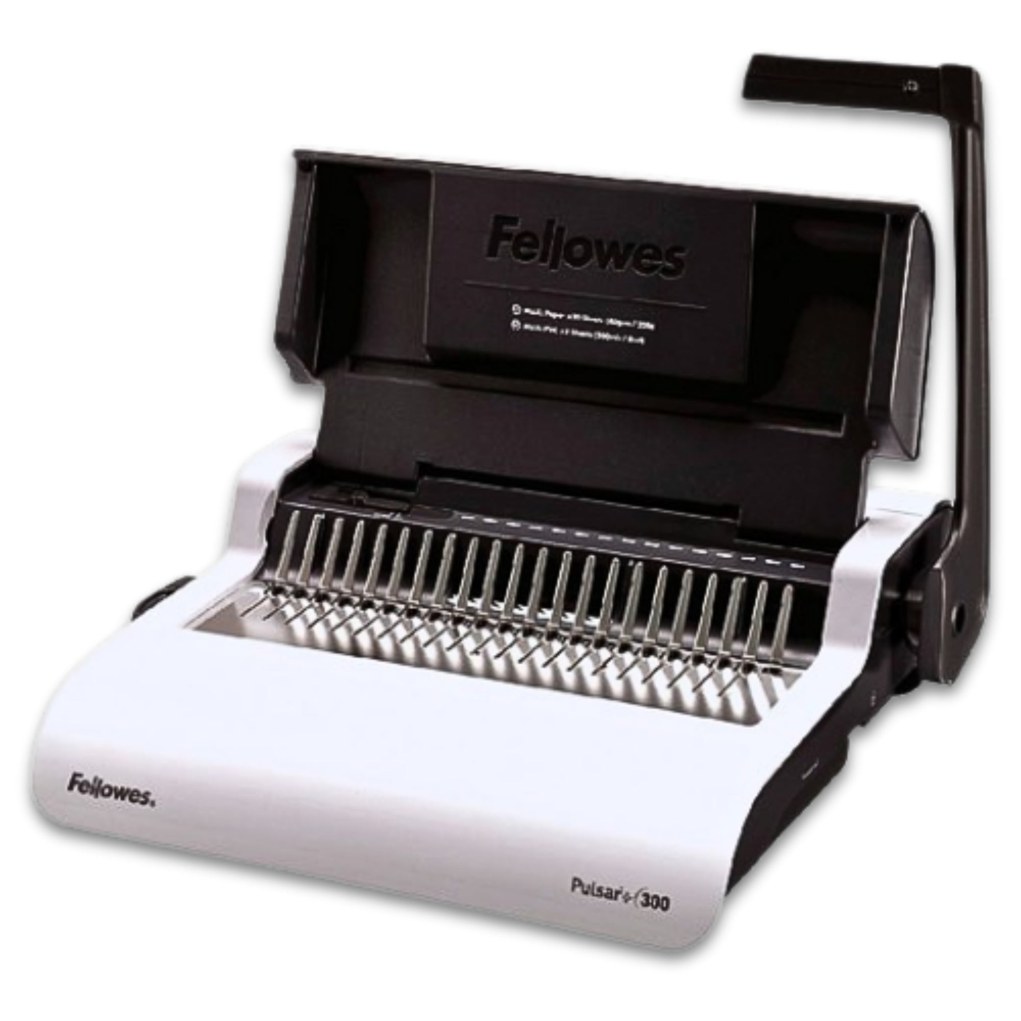 Fellowes Pulsar+ 300 20 Sheets Punch & 300 Sheets Binding Capacity Manual Comb Binding Machine