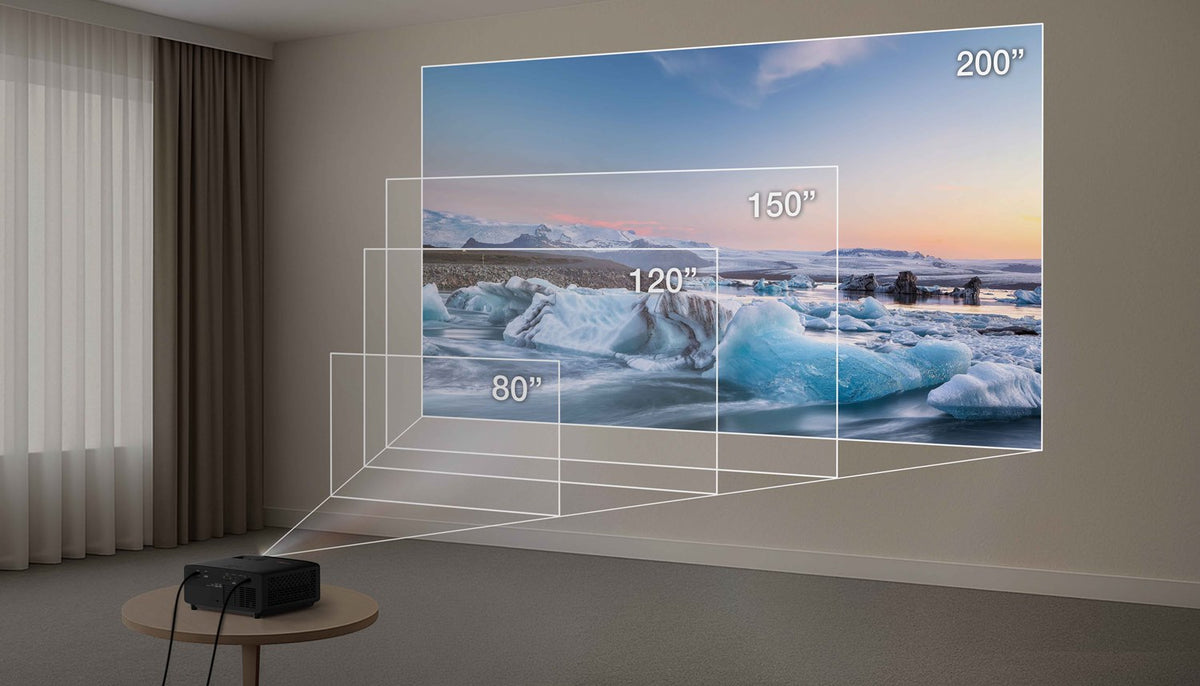 Optoma Photon Beam PK52 4K UHD 3500 ISO Lumens Laser Home Entertainment Projector