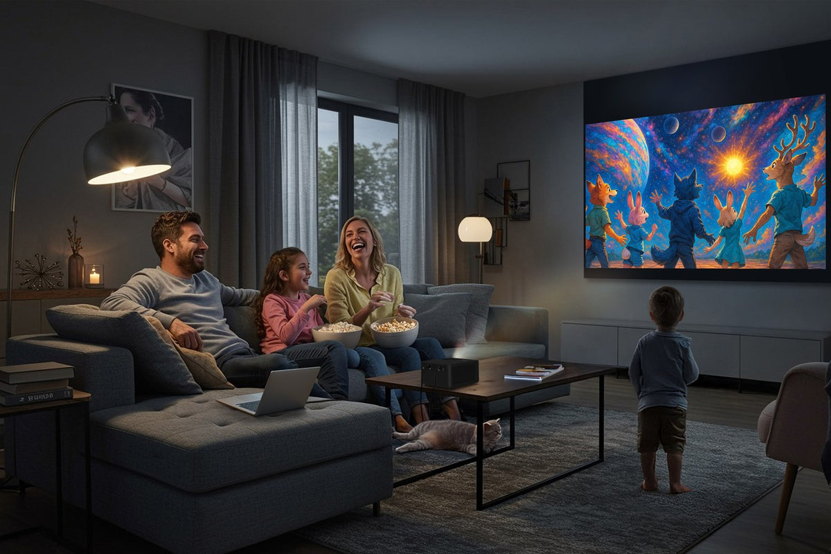 Optoma Photon Life PK32 4K UHD 1100 Lumens 4LED Home Cinema Projector