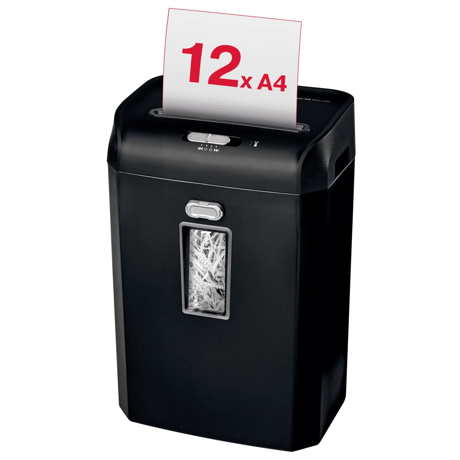 Rexel ProMax QS RES1123 Up to 12 Sheets P-2 23L Strip Cut Home & Personal Office Shredder