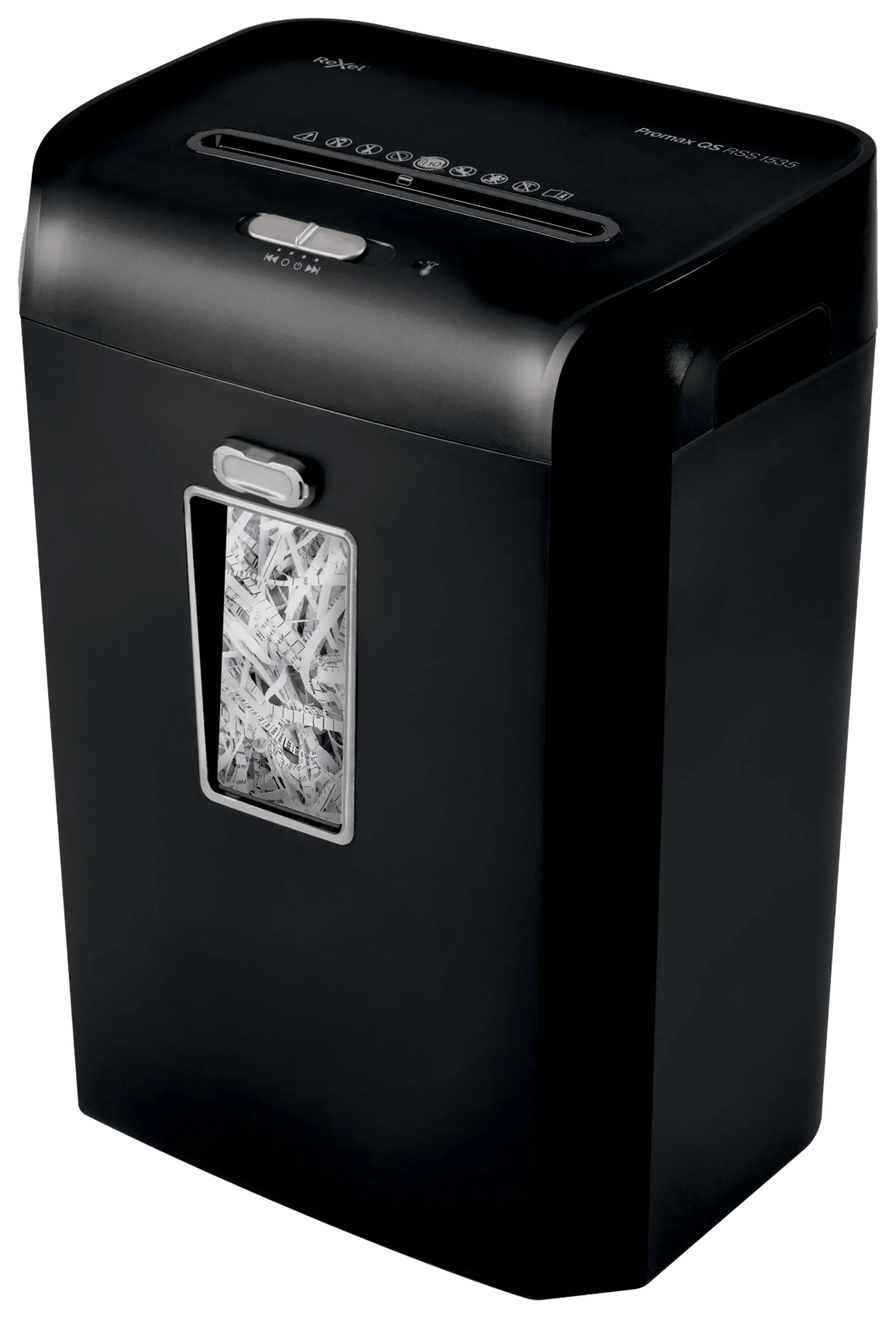 Rexel Promax QS RSS1535 Up to 15 Sheets P-2 35L Strip Cut Small & Medium Office Shredder