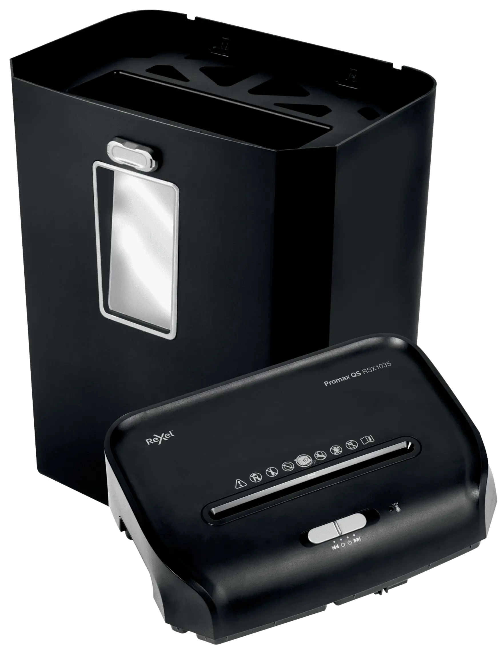 Rexel ProMax QS RSX1035 Up to 10 Sheets P-4 35L Cross Cut Home & Small Office Shredder