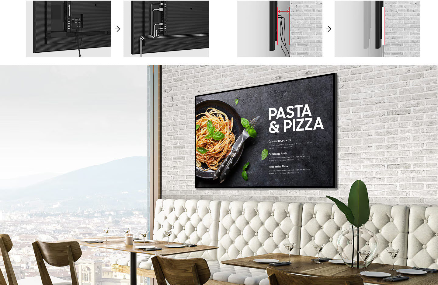 Samsung QB65B 65-Inch 4K Crystal UHD Smart Digital Signage Display
