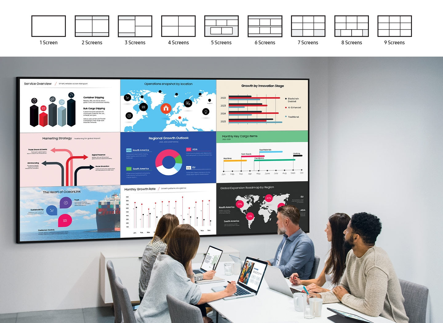 Samsung QH115FX 115-Inch 4K UHD Super-Sized Professional Signage Display