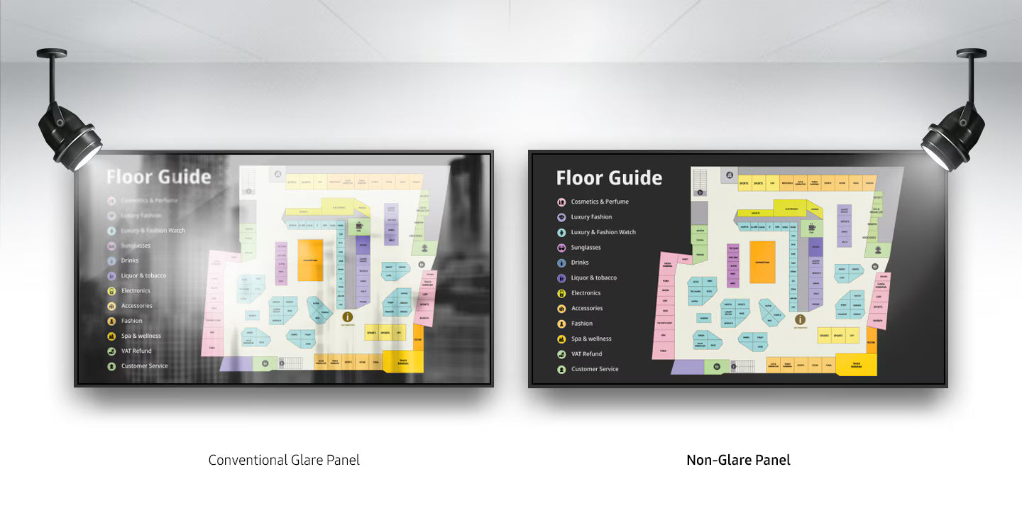 Samsung QM43C 43-Inch 4K Crystal UHD Digital Signage Display