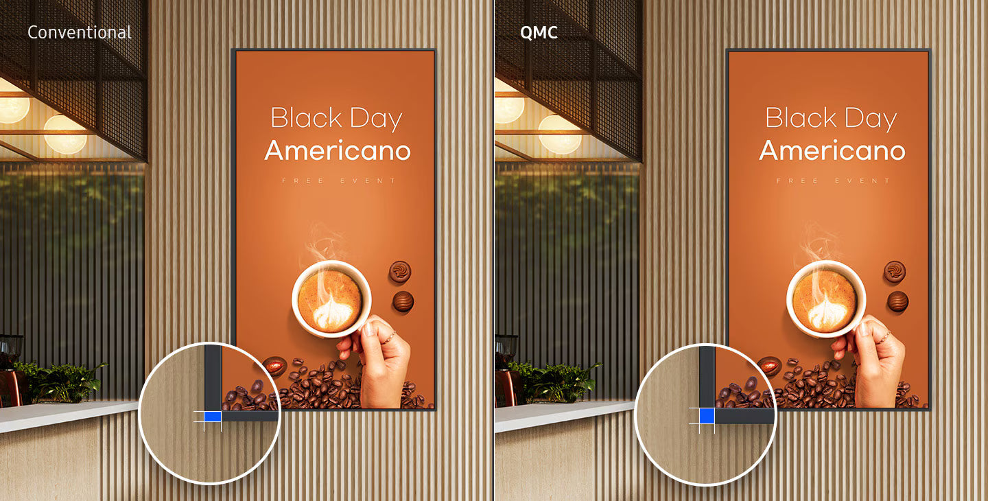Samsung QM43C 43-Inch 4K Crystal UHD Digital Signage Display