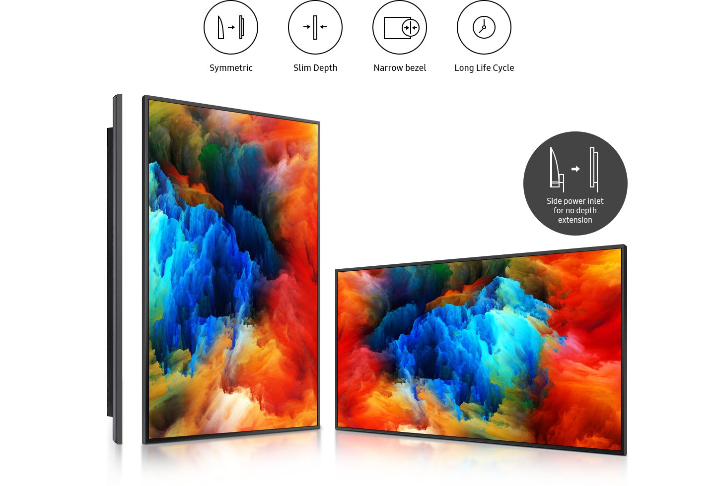 Samsung QM50R 50-Inch 4K Crystal UHD Smart Digital Signage Display