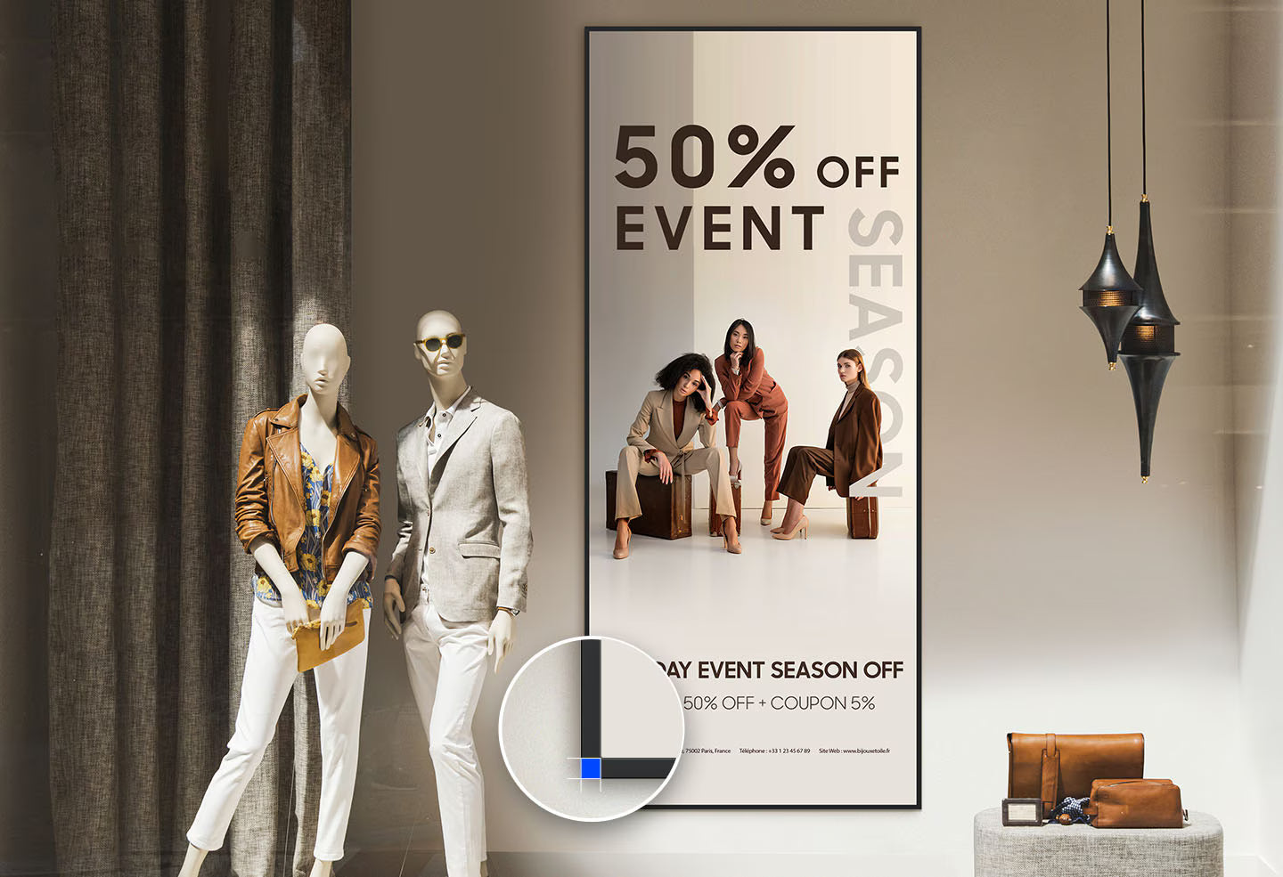 Samsung QP105DX-5K 105-Inch 5K UHD Ultra-Wide Smart Digital Signage Display