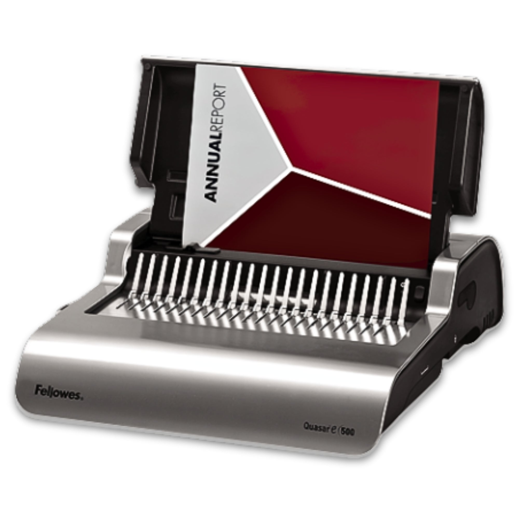 Fellowes Quasar-E 500 25 Sheets Punch & 500 Sheets Binding Capacity Electric Comb Binding Machine