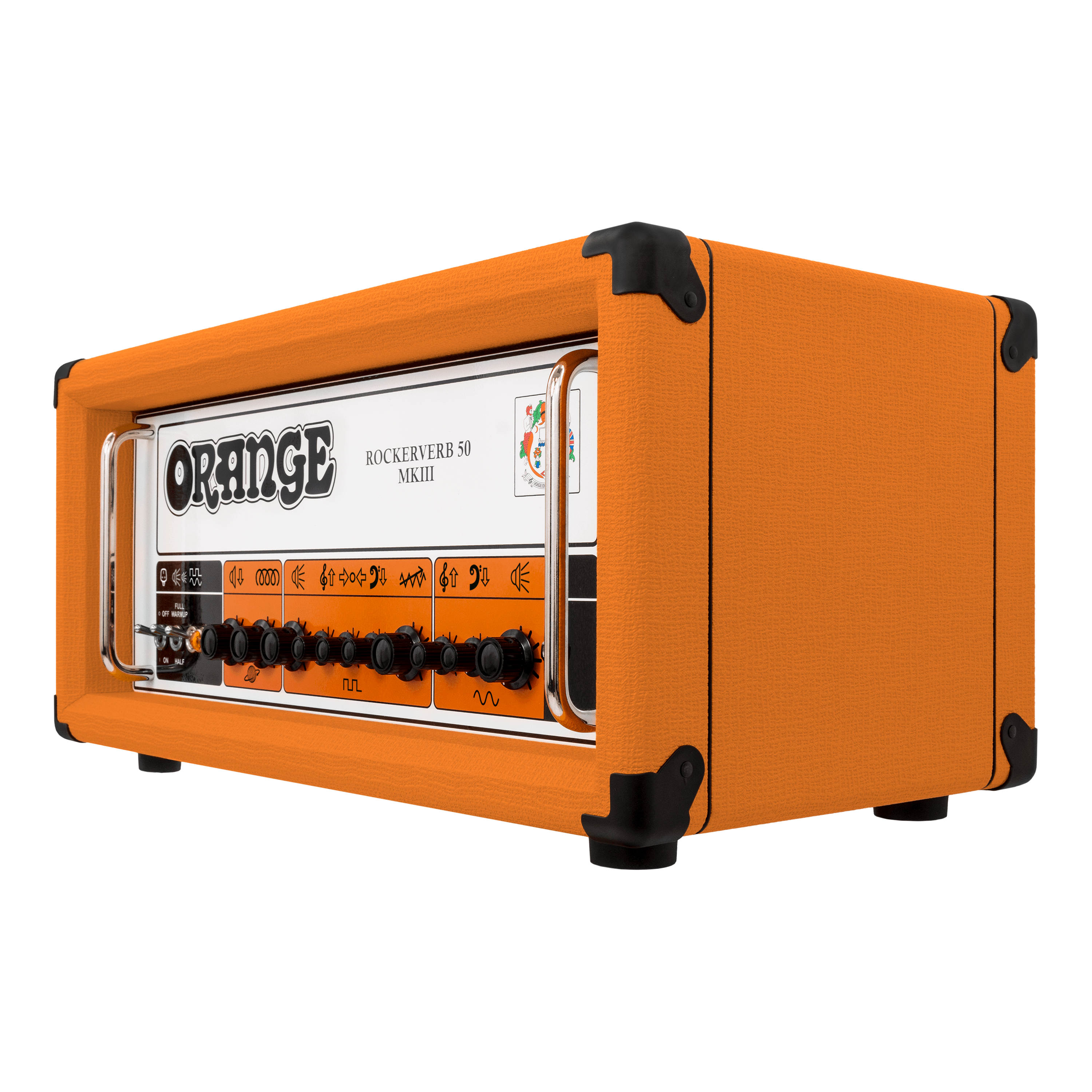 Orange Rockerverb 50 MKIII 50W All-Valve Twin Channel With Spring Reverb & Attenuator Guitar Head Amplifier