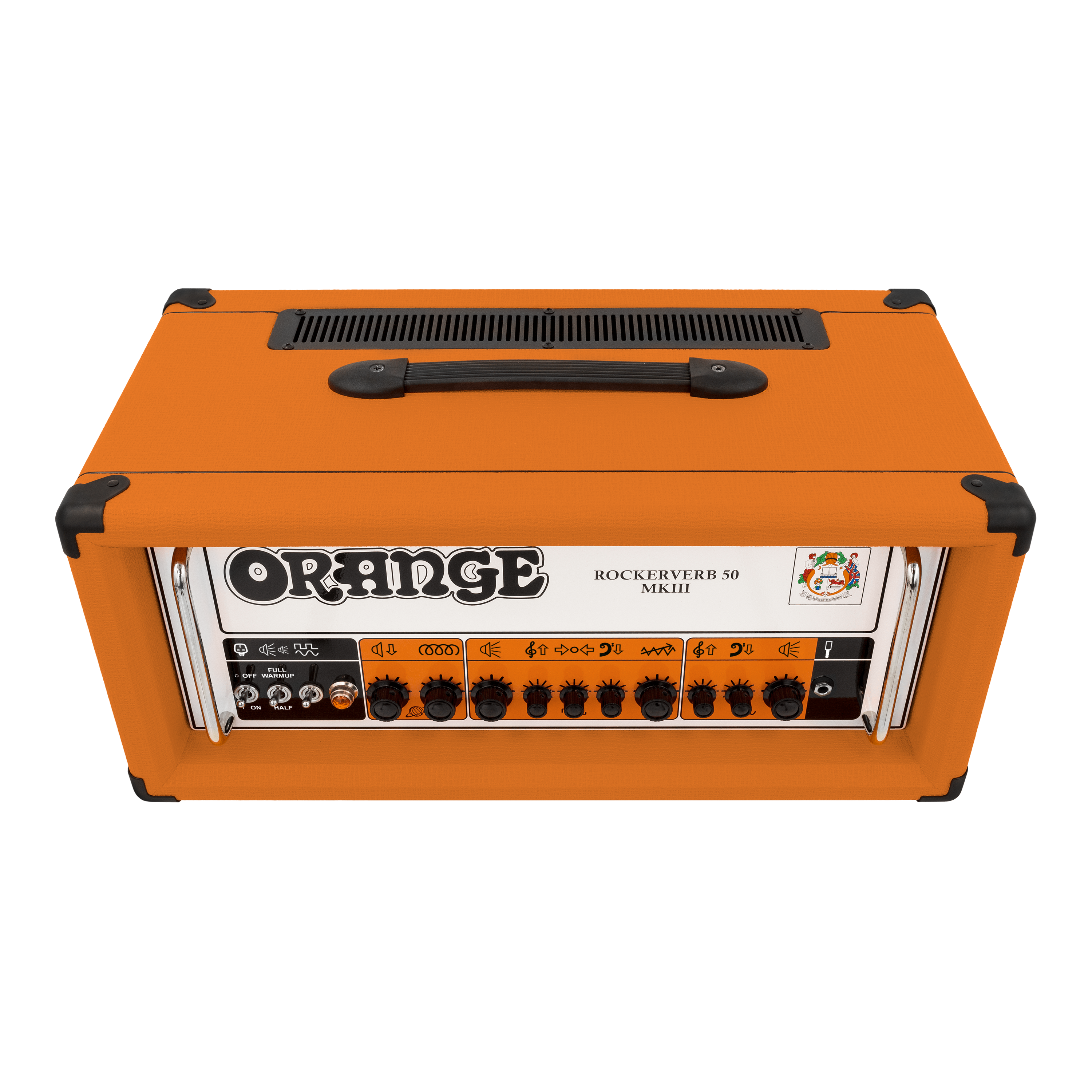 Orange Rockerverb 50 MKIII 50W All-Valve Twin Channel With Spring Reverb & Attenuator Guitar Head Amplifier