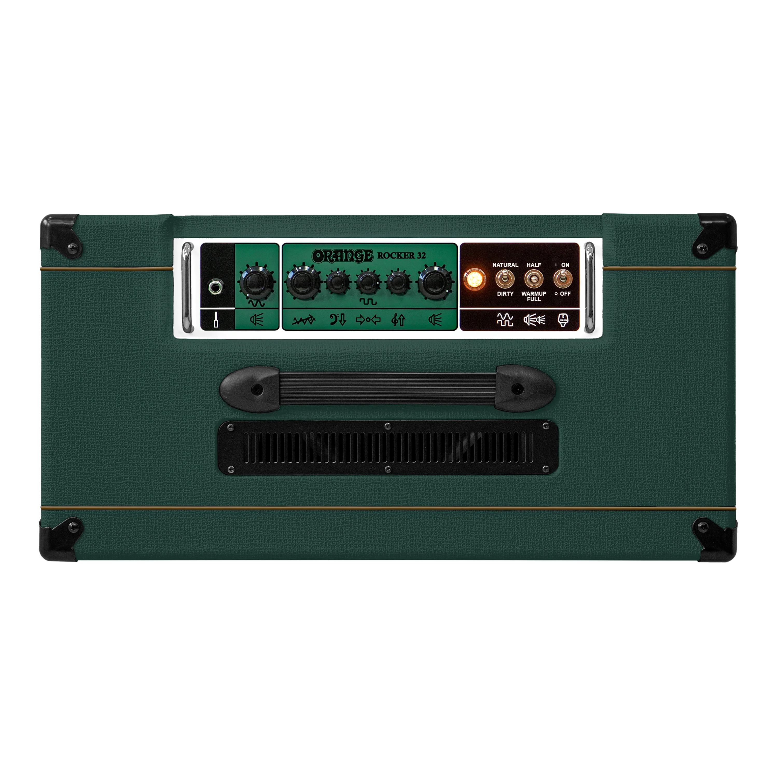 Orange Rocker 32 Limited Edition British Racing Green 30W Stereo All-Valve With Dual Celestion G10N-40 Speakers Guitar Combo Amplifier