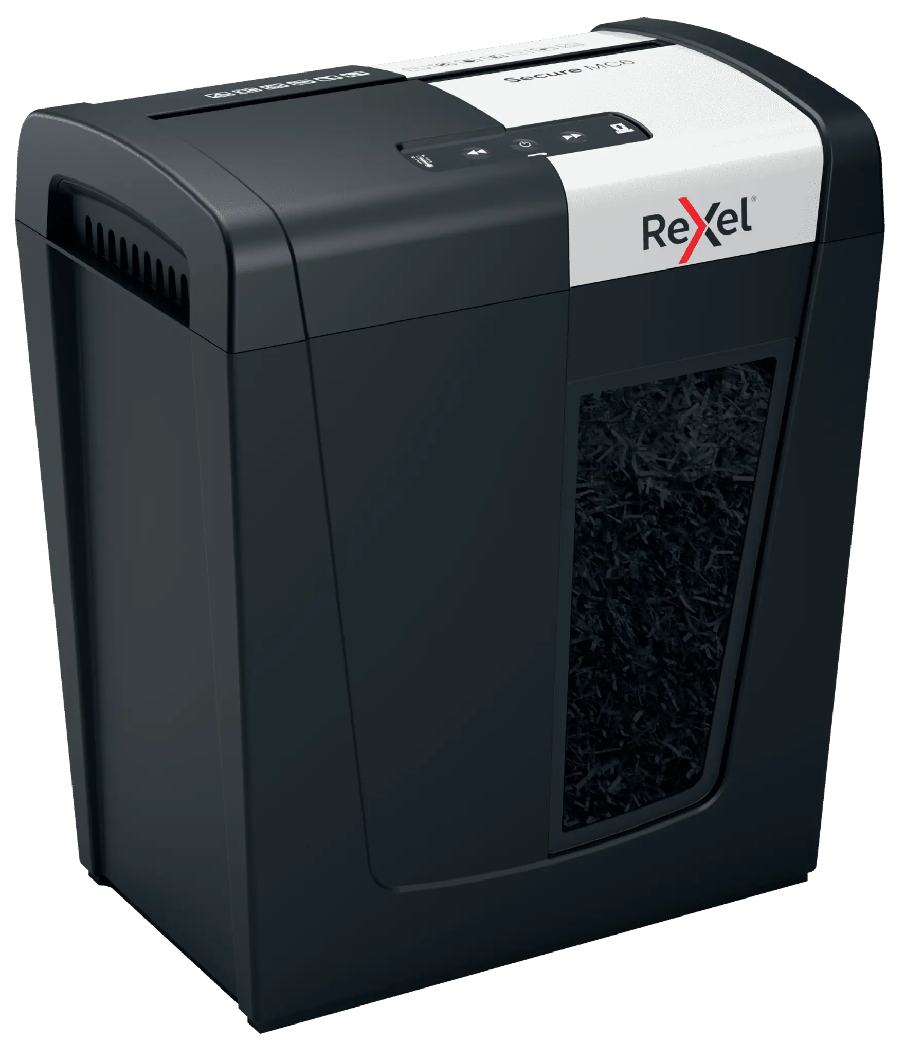 Rexel Secure MC6 Up to 6 Sheets P-5 18L Micro Cut Home & Small Office Paper Shredder