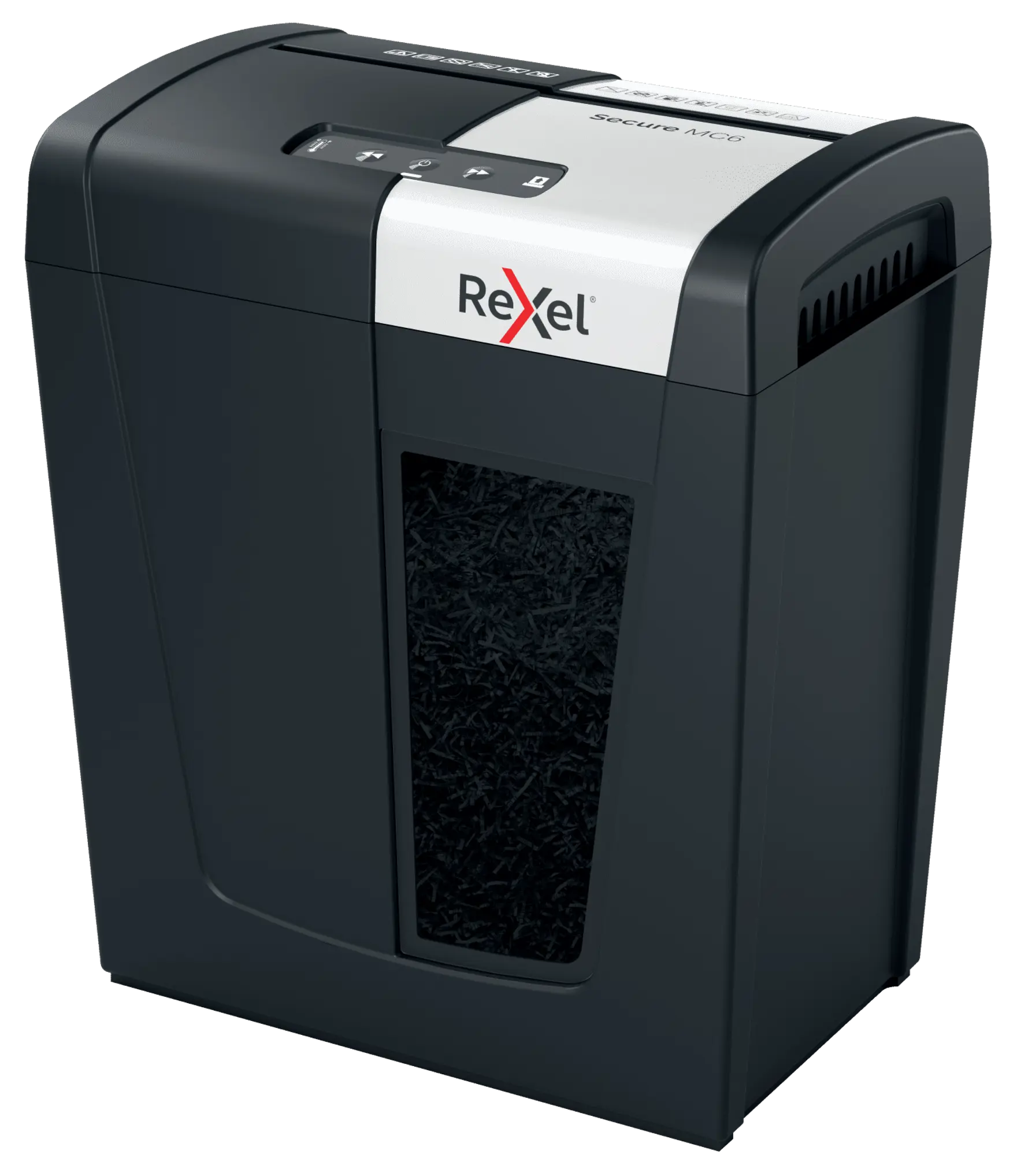 Rexel Secure MC6 Up to 6 Sheets P-5 18L Micro Cut Home & Small Office Paper Shredder