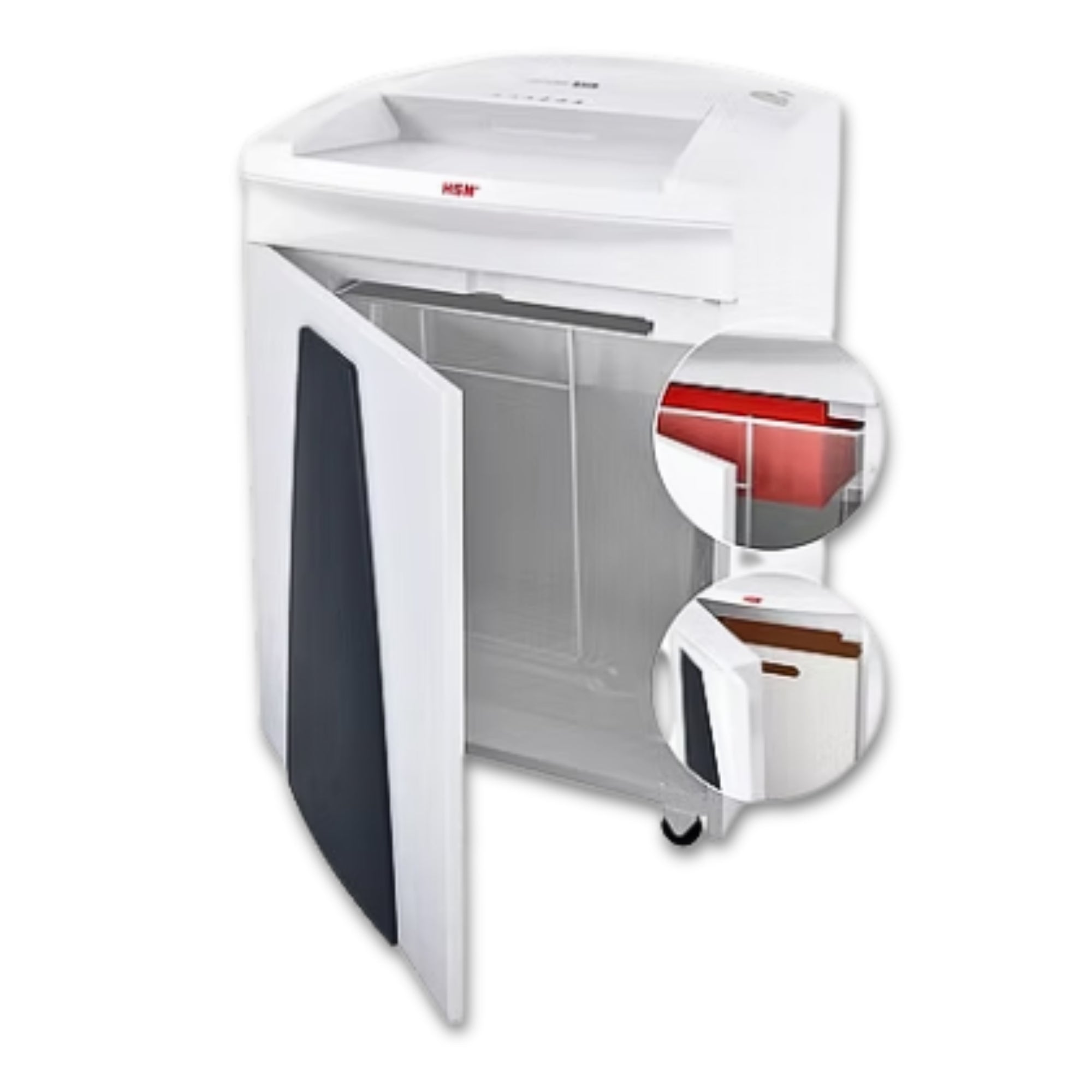HSM SECURIO B35 - (5.8) 35-37 Sheets P-2 Strip Cut Shredder