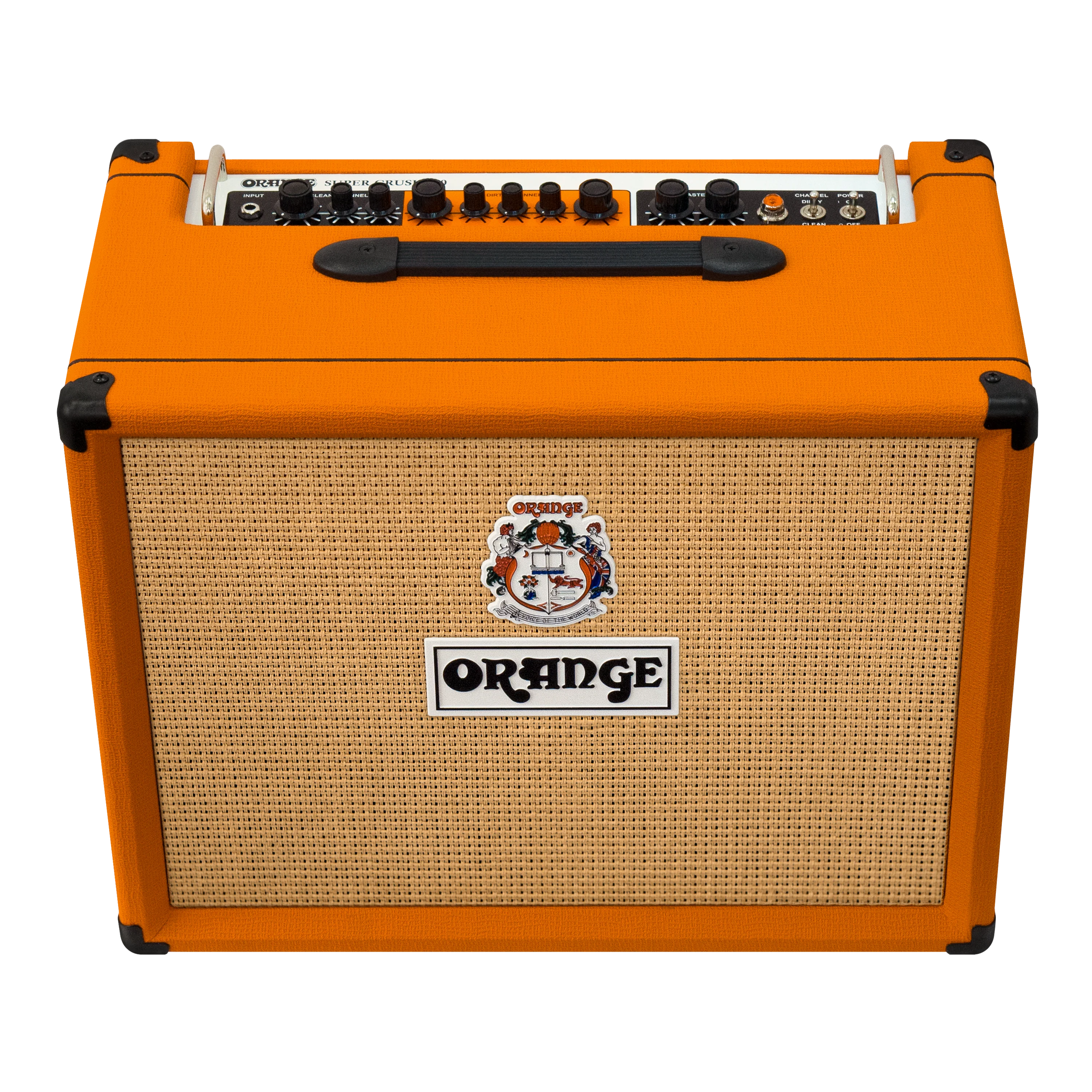 Orange Super Crush 100 Combo 100W Solid State With Celestion G12K-150 Speaker, Digital Reverb & CabSim XLR Output Guitar Amplifier