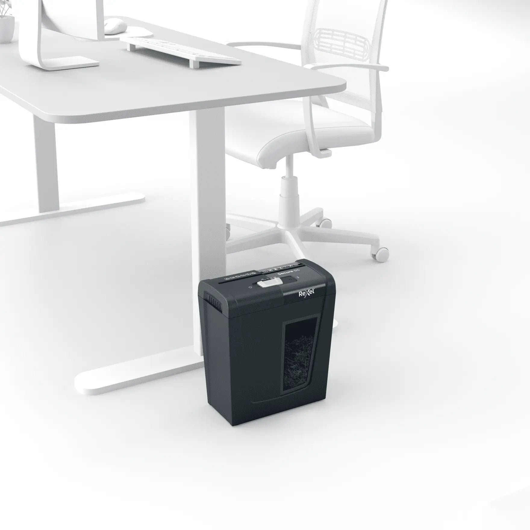 Rexel Secure S5 Up to 5 Sheets P-2 10L Strip Cut Home & Personal Office Shredder