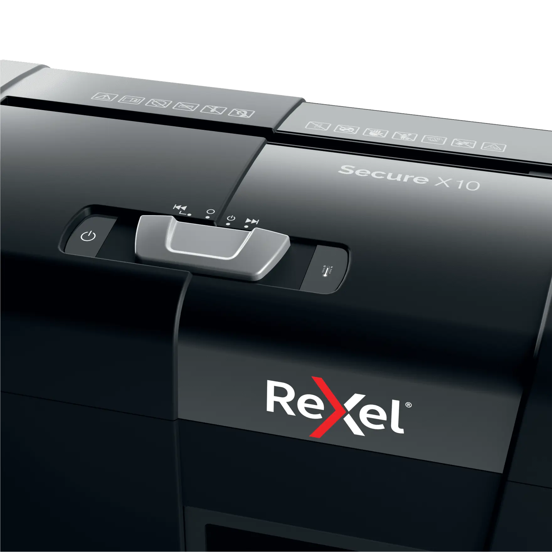 Rexel Secure X10 Up to 10 Sheets P-4 18L Cross Cut Home & Small Office Shredder