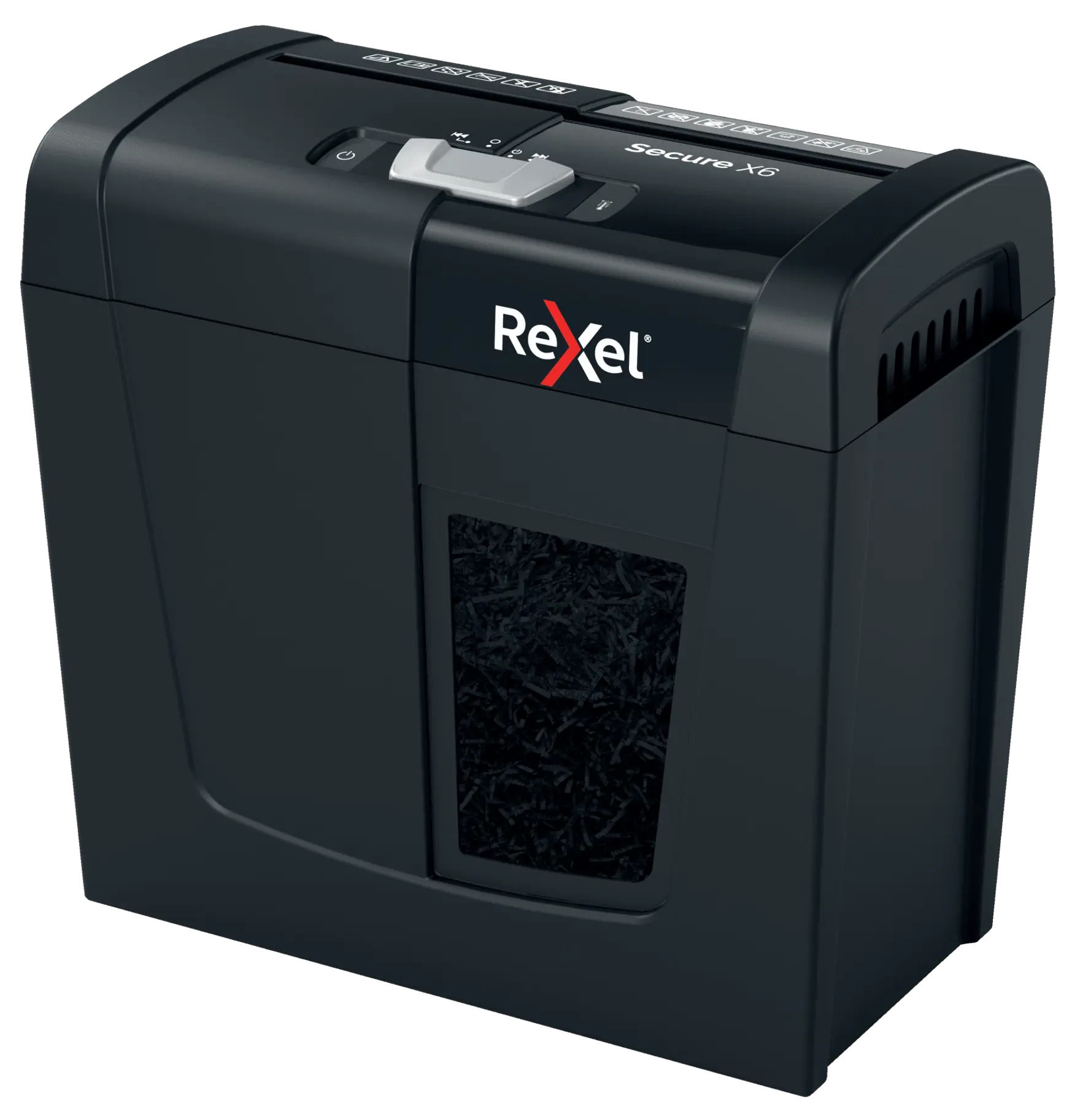 Rexel Secure X6 Up to 6 Sheets P-4 10L Cross Cut Home & Small Office Shredder