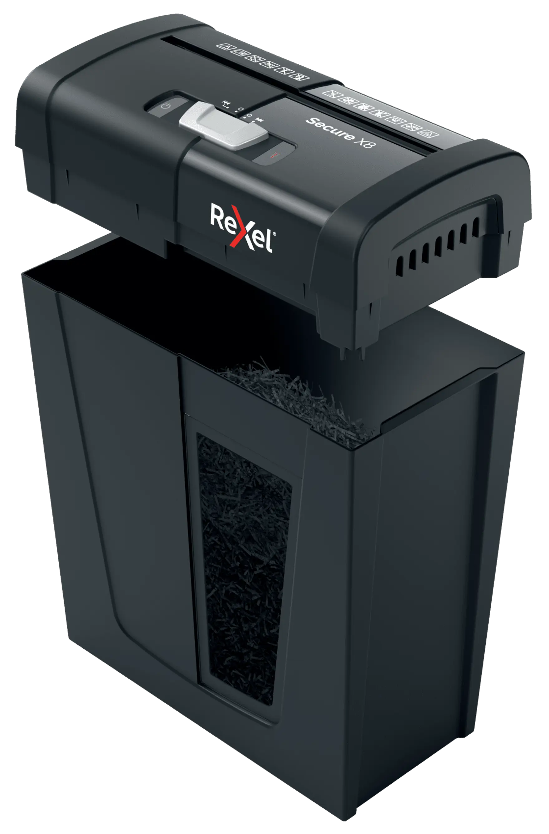 Rexel Secure X8 Up to 8 Sheets P-4 14L Cross Cut Home & Small Office Shredder