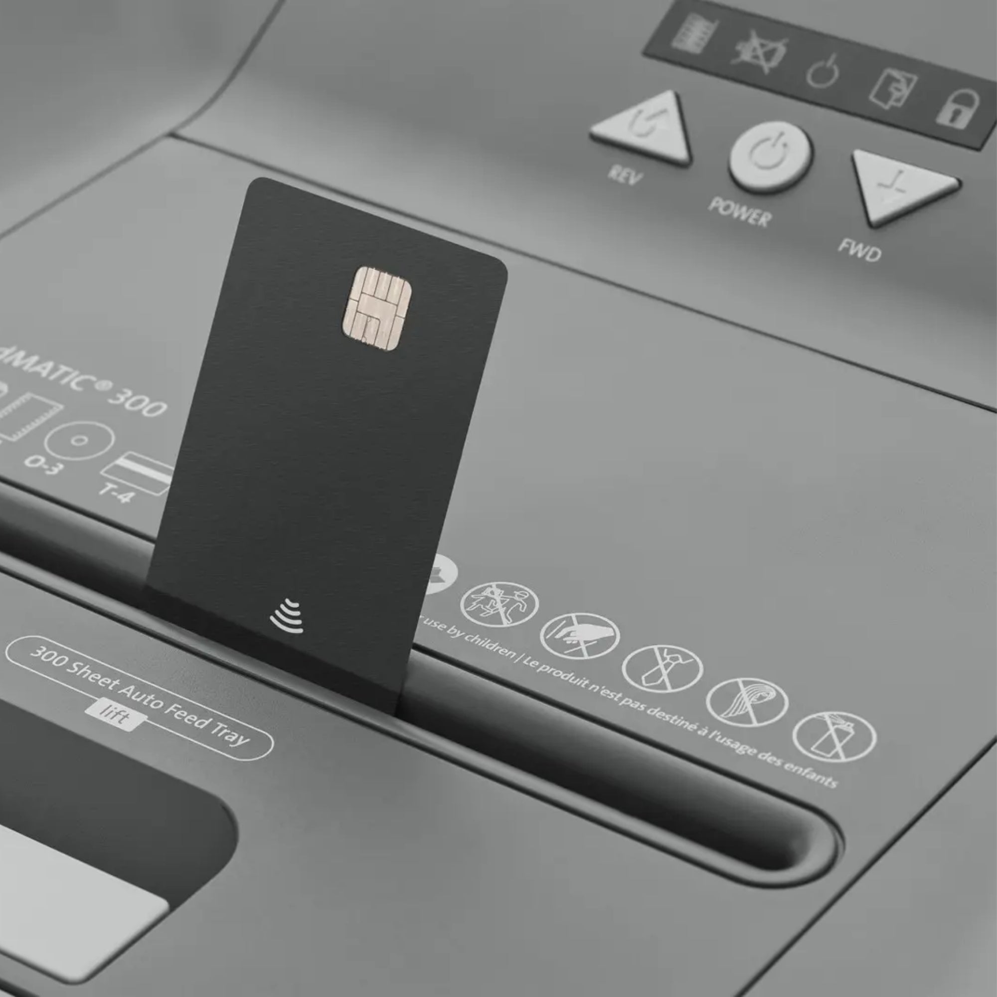 Dahle ShredMATIC 300 Up to 300 Sheets P-4 40L Auto Feed Cross Cut Paper Shredder